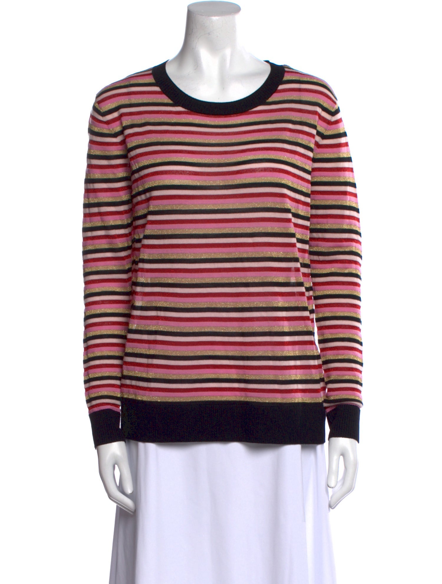 Chinti and Parker Wool Striped Sweatshirt w/ Tags