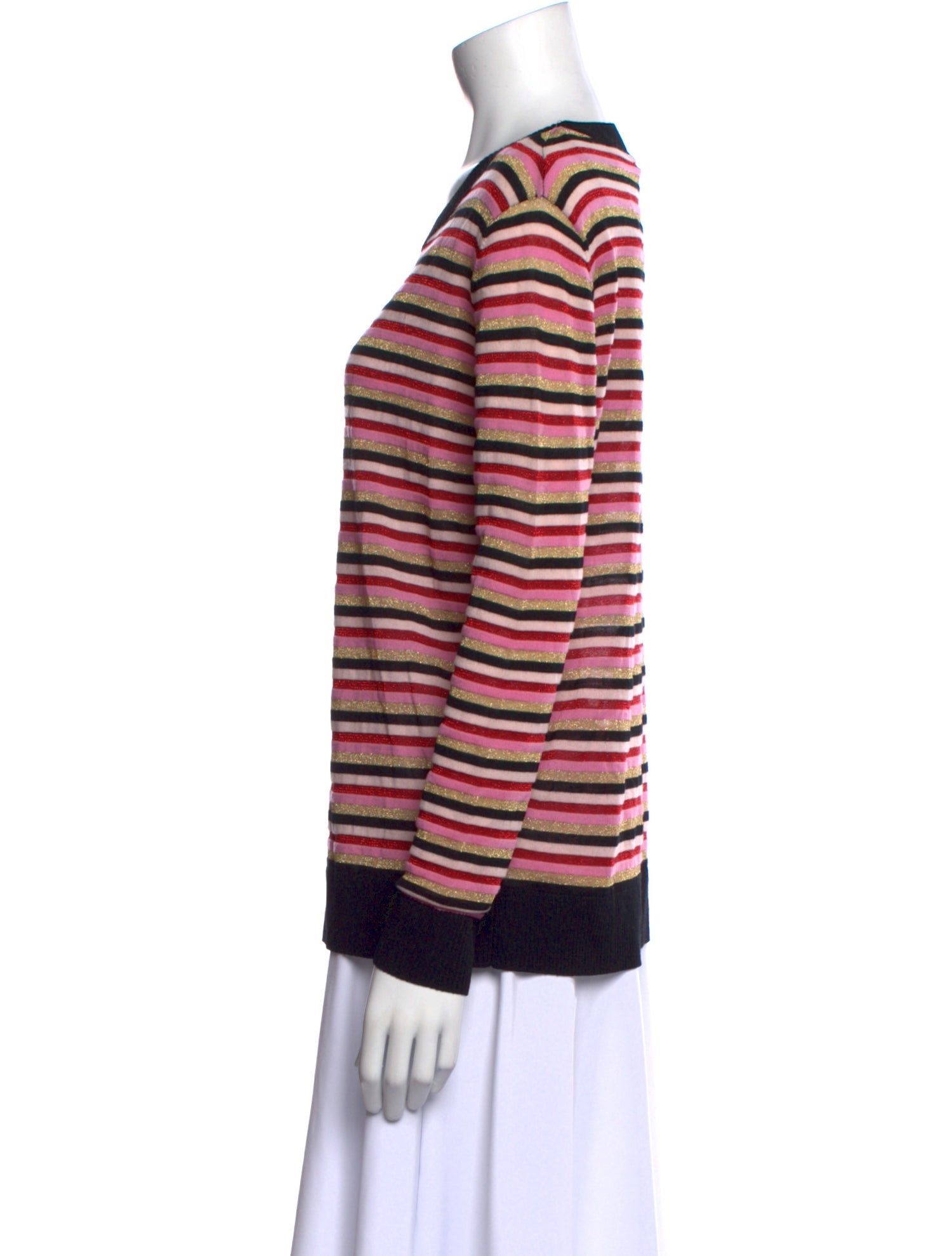 Chinti and Parker Wool Striped Sweatshirt w/ Tags