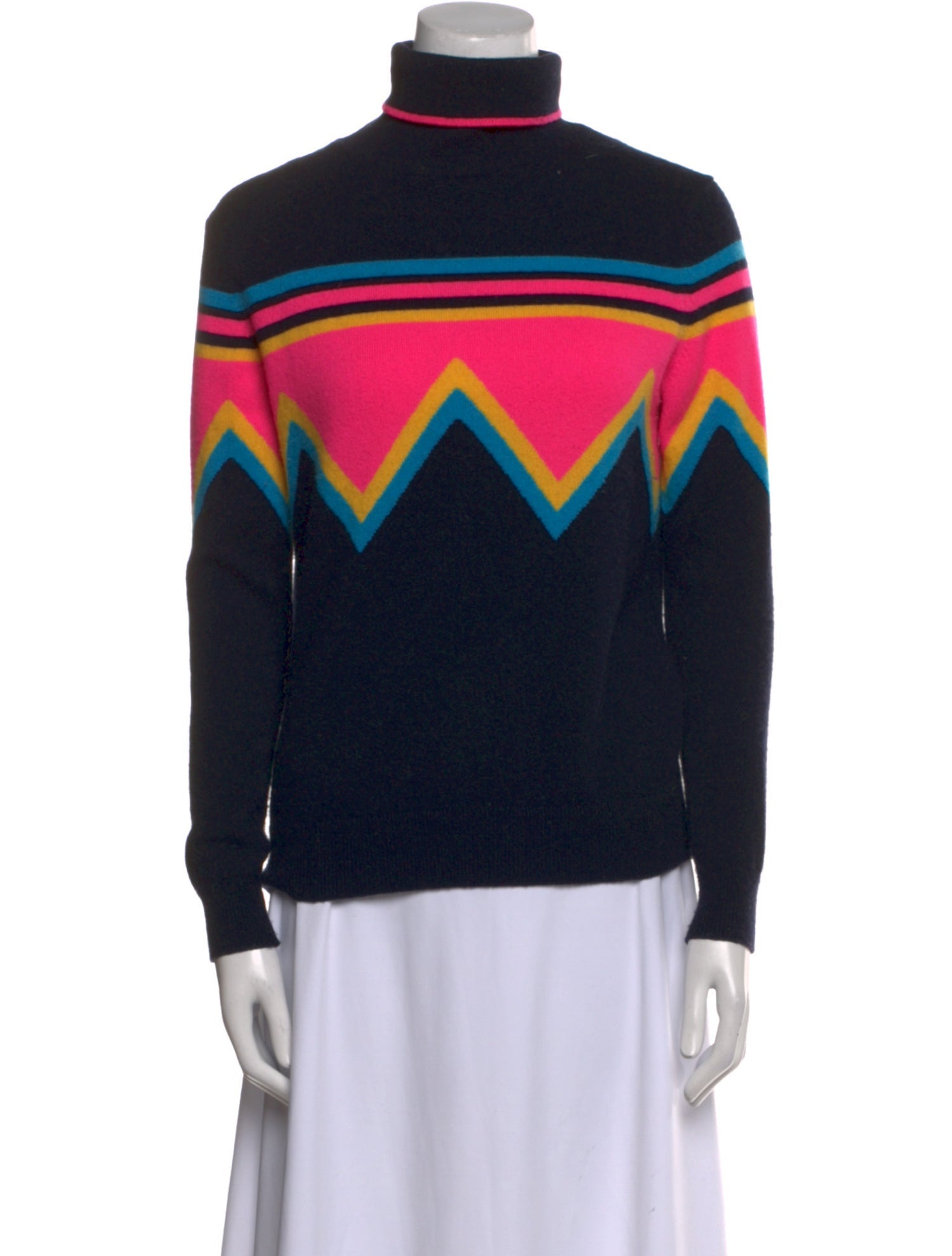 Chinti and Parker Wool Striped Sweater