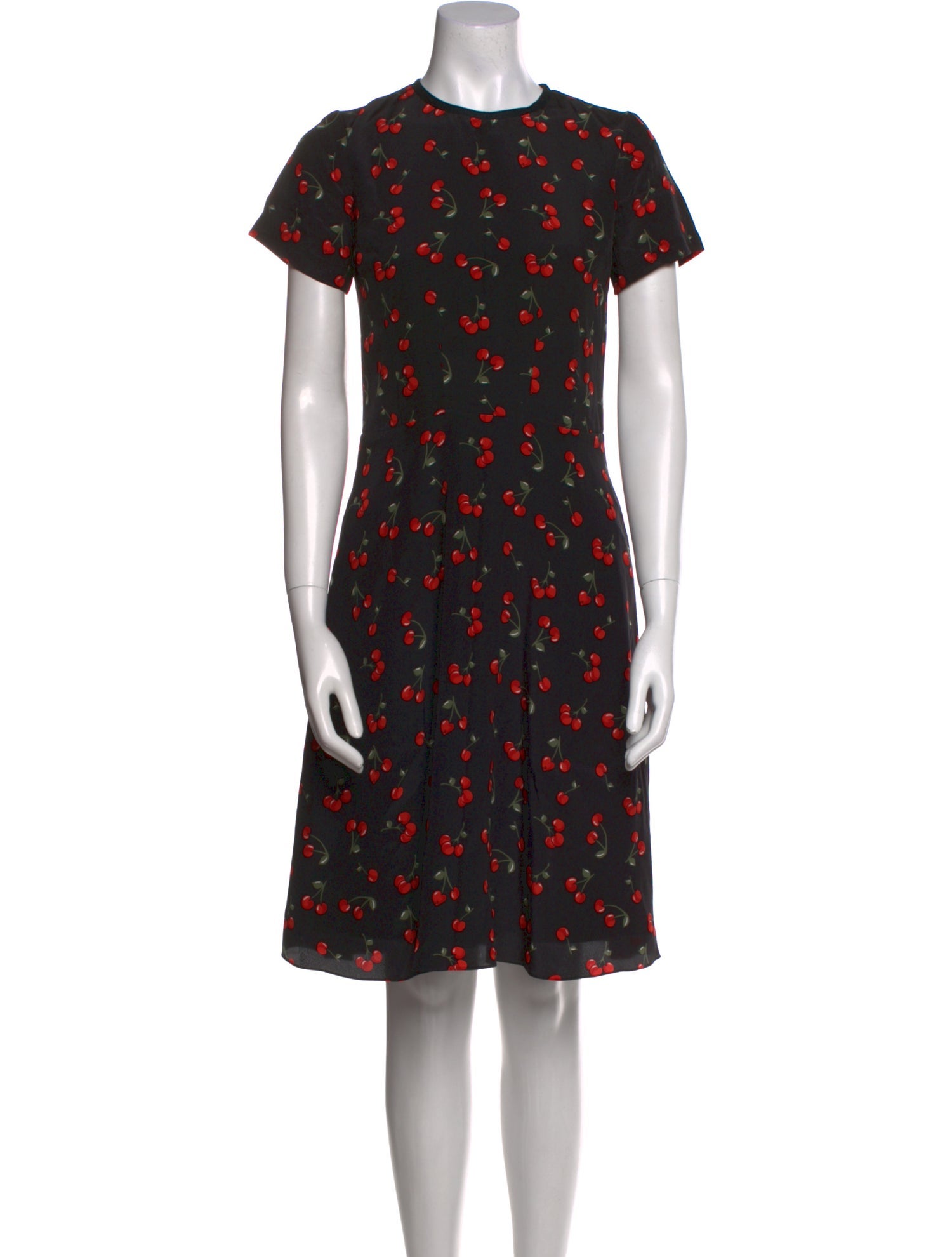Chinti and Parker Silk Knee-Length Dress