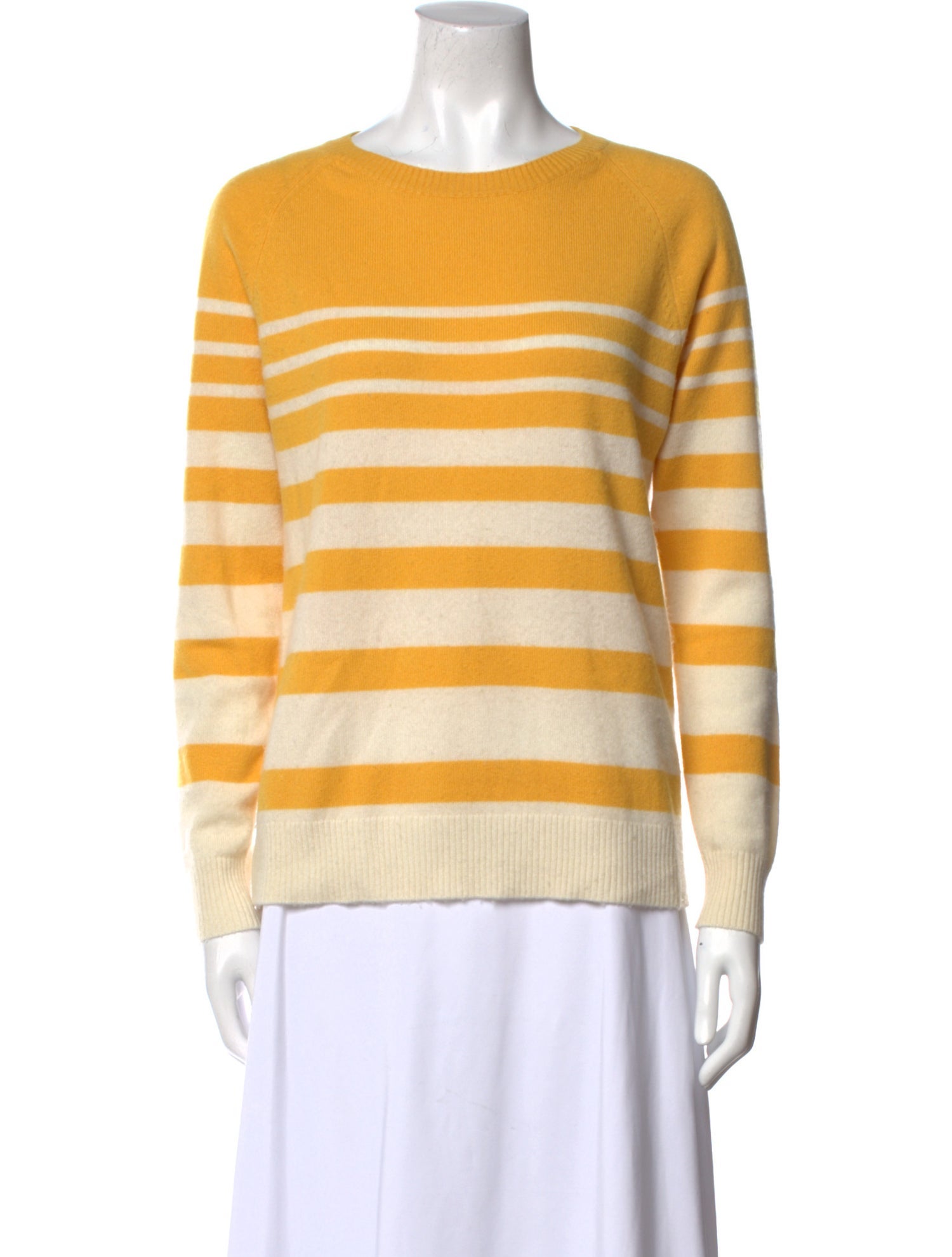 Chinti and Parker Cashmere Striped Sweater