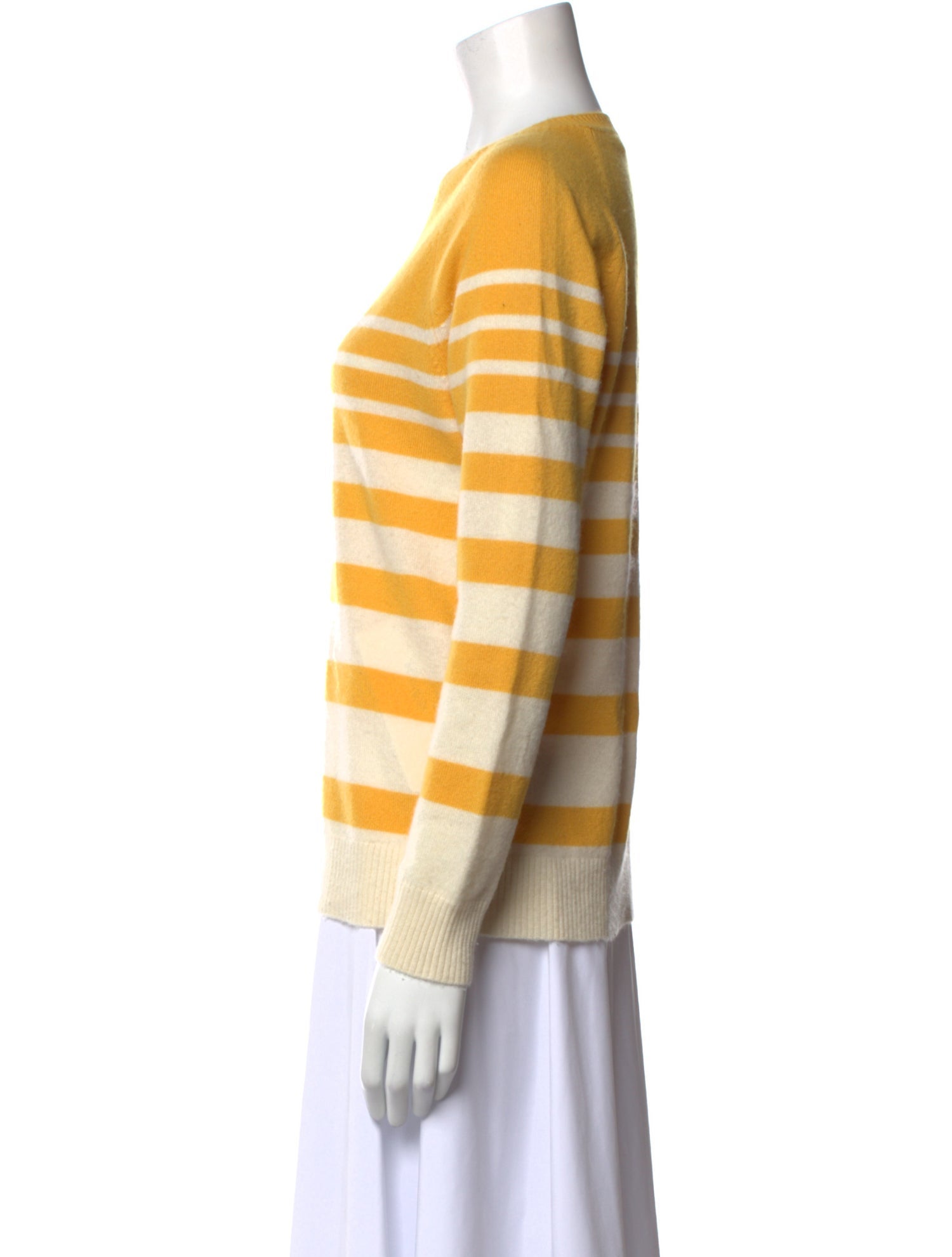 Chinti and Parker Cashmere Striped Sweater