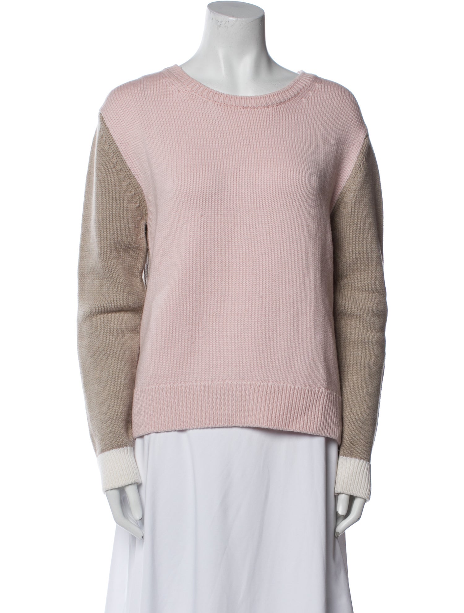 Chinti and Parker Merino Wool Scoop Neck Sweater