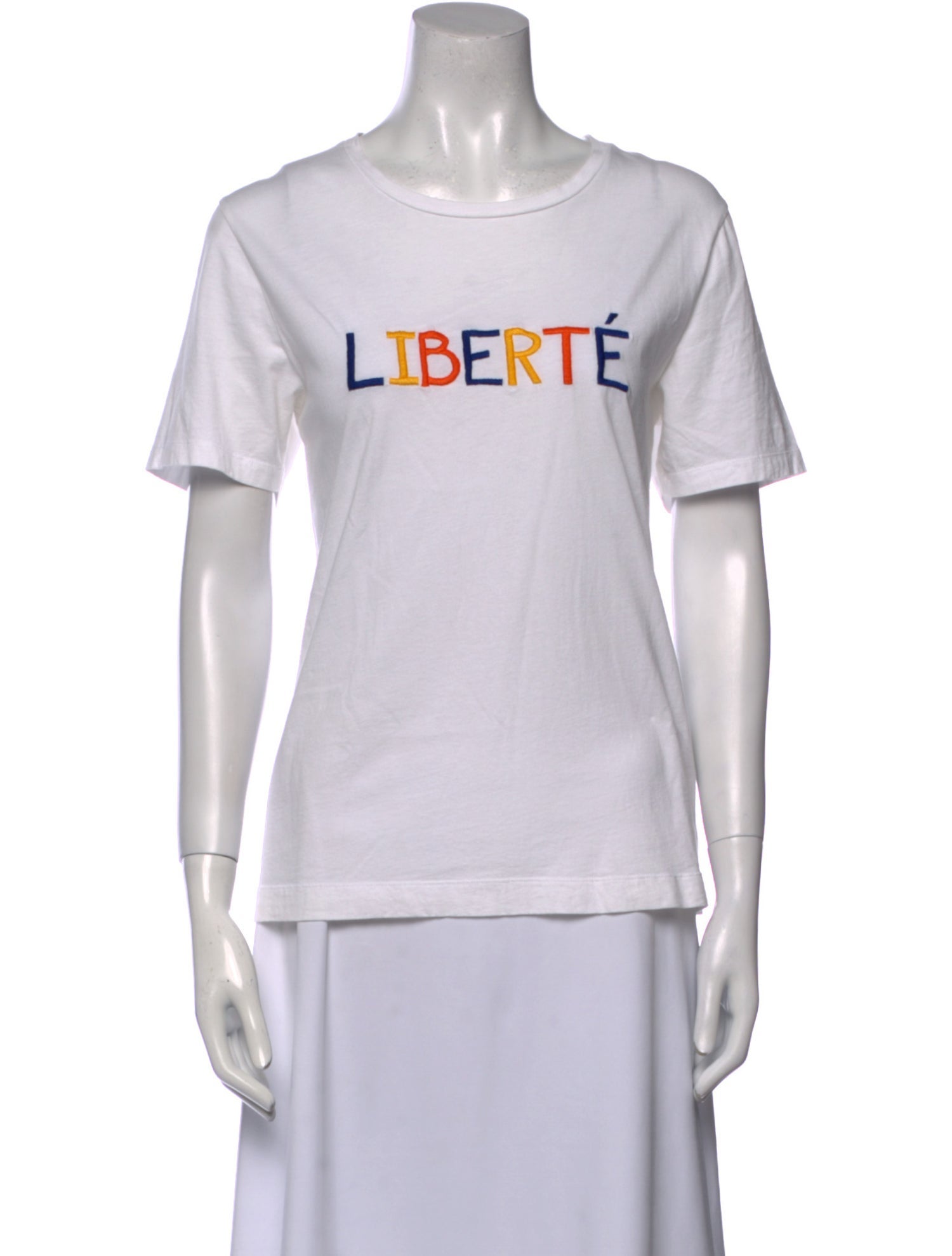 Chinti and Parker Graphic Print Crew Neck T-Shirt