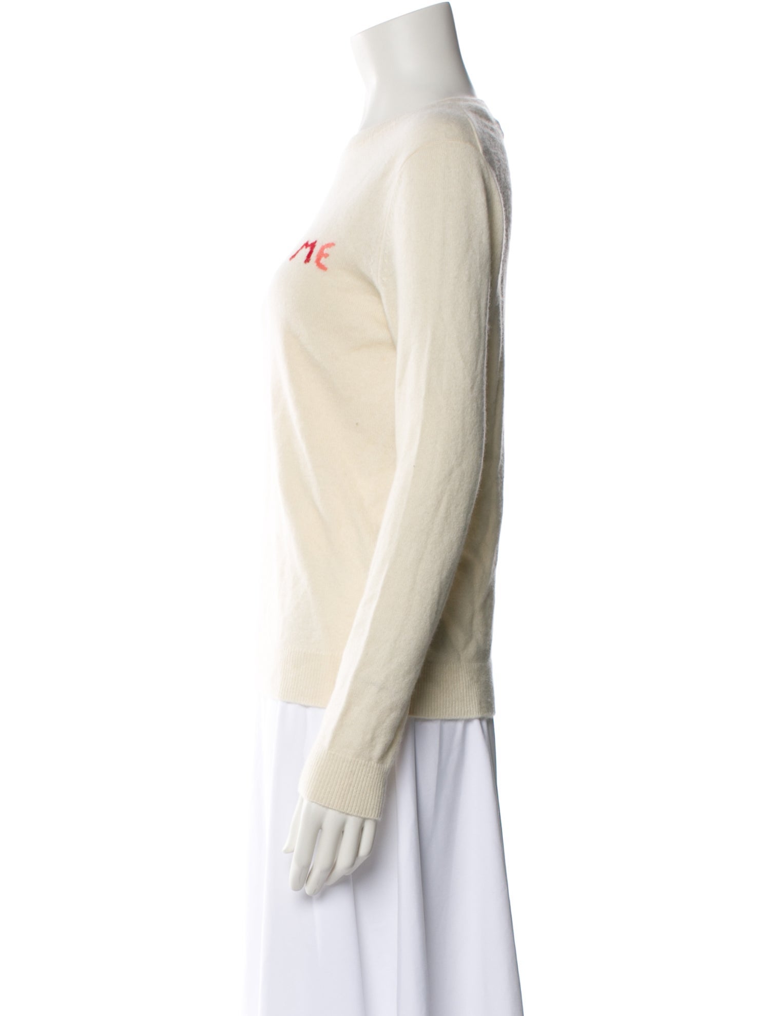 Chinti and Parker Cashmere Graphic Print Sweater