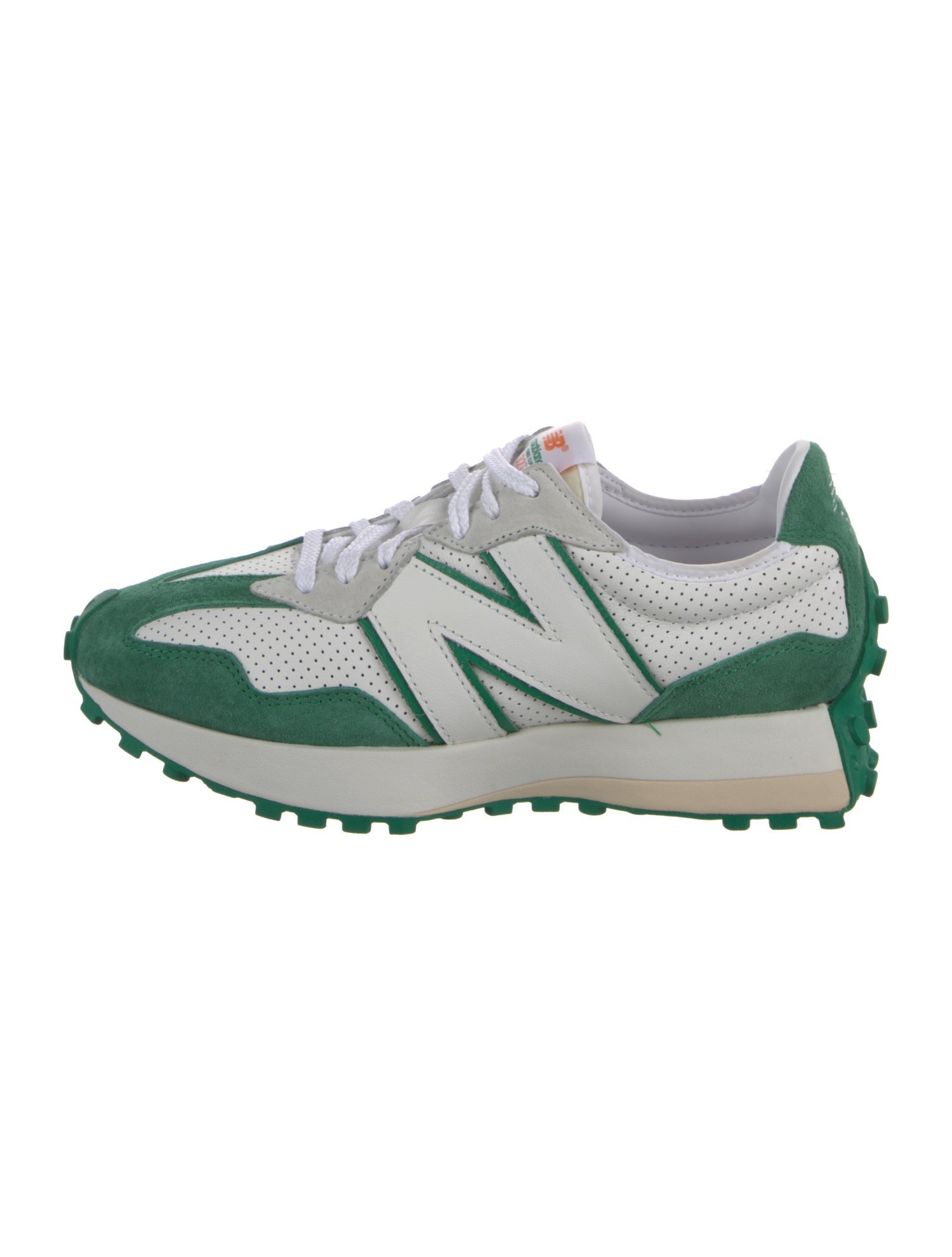 Casablanca x New Balance Leather Printed Sneakers