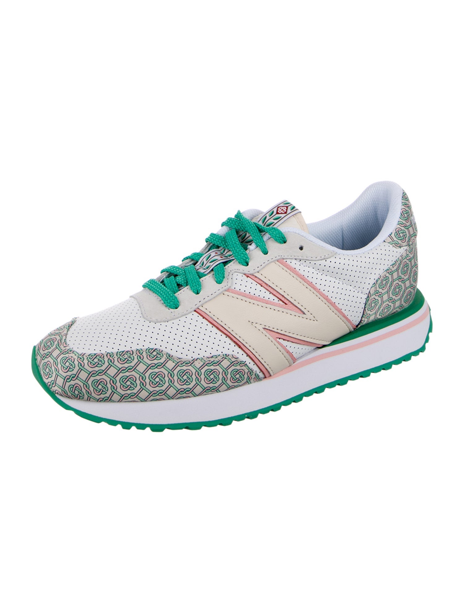 Casablanca x New Balance 237 'Munsell White Green' Athletic Sneakers w/ Tags