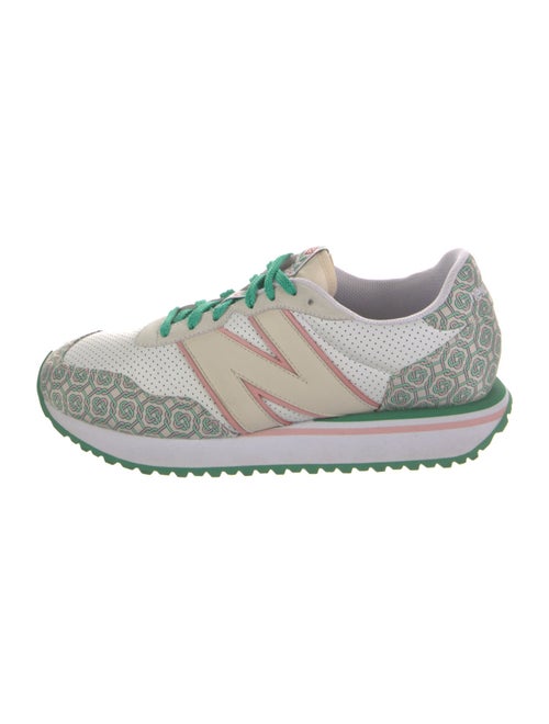 Casablanca x New Balance Leather Printed Sneakers