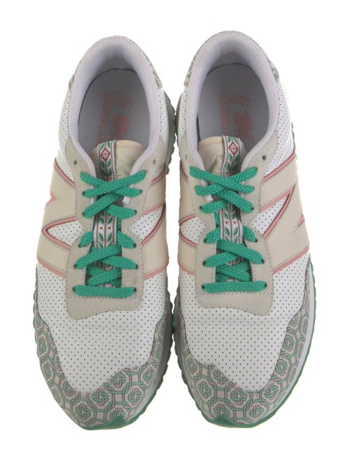 Casablanca x New Balance Leather Printed Sneakers