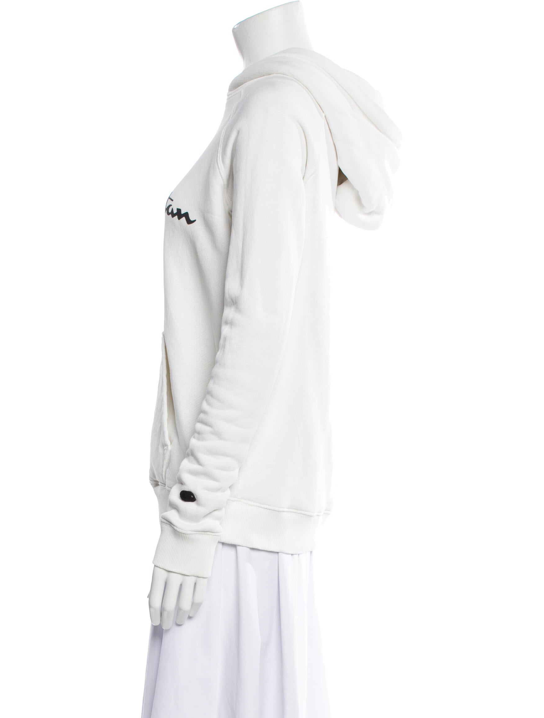 Champion x Nili Lotan Graphic Print Crew Neck Sweatshirt