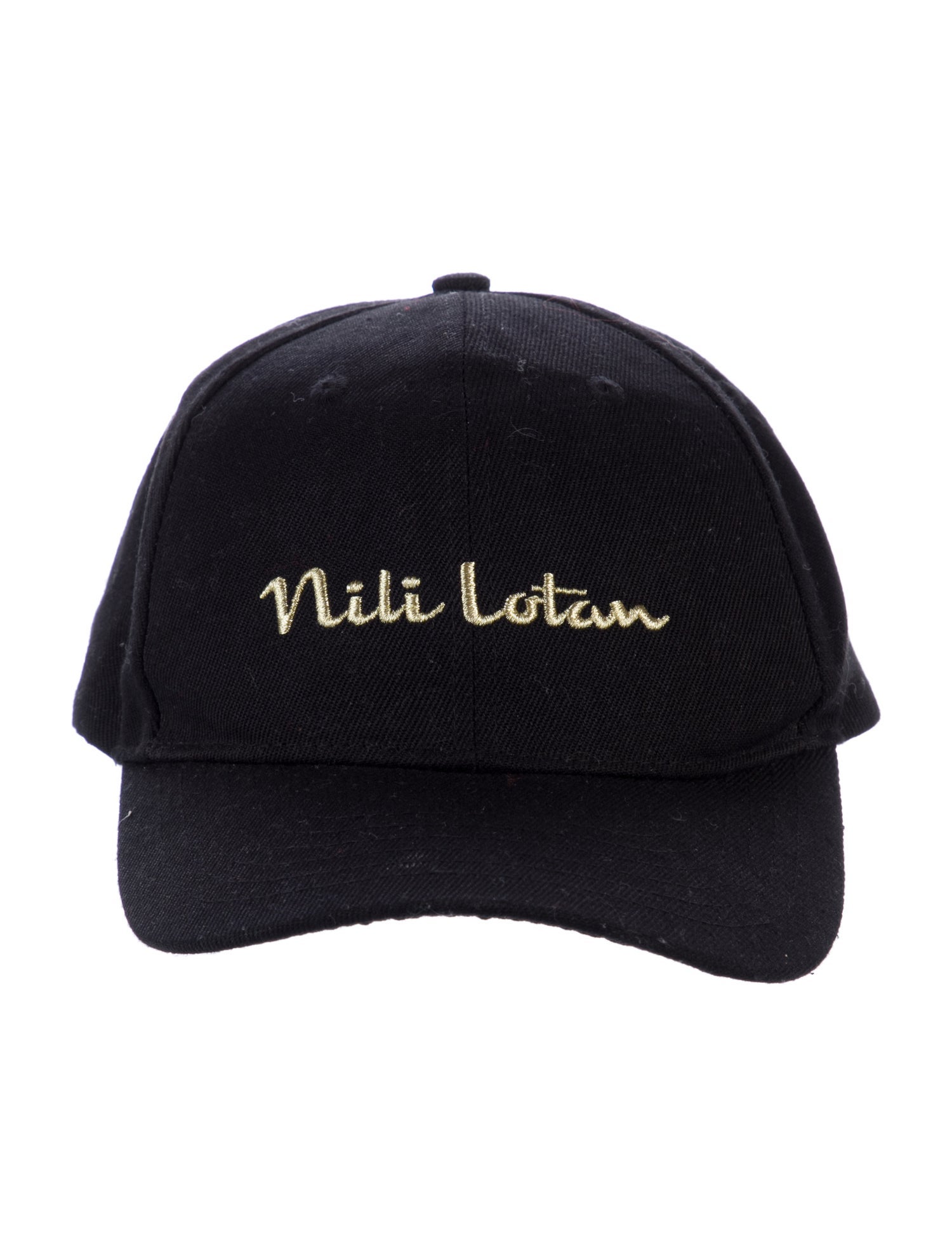 Nili Lotan Embroidered Baseball Cap