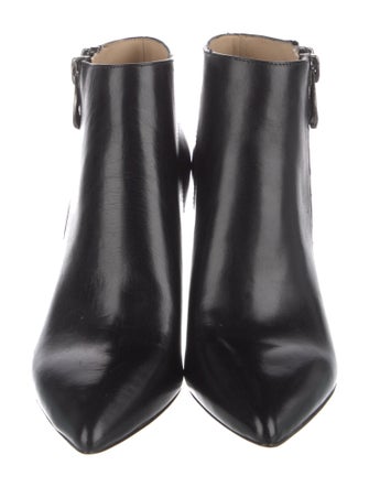 Carolinna Espinosa Leather Striped Boots