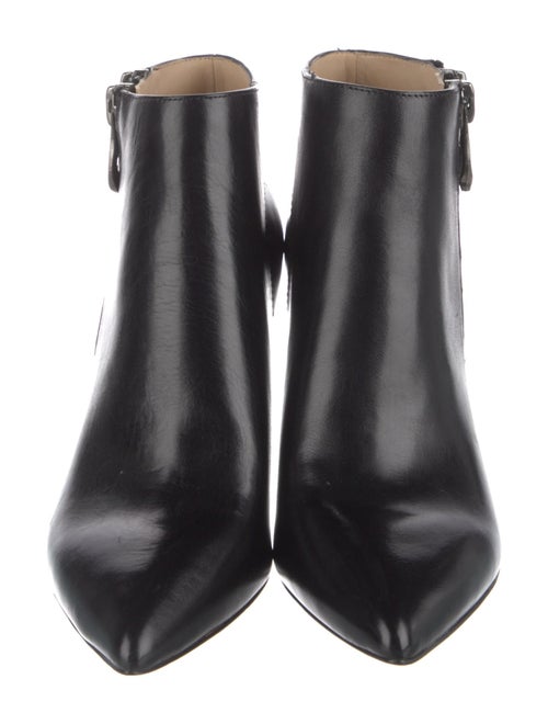 Carolinna Espinosa Leather Striped Boots