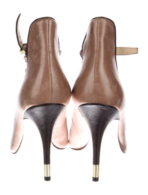 Carolinna Espinosa Leather Studded Accents Pumps