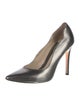 Carolinna Espinosa Leather D'Orsay Pumps