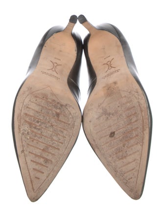 Carolinna Espinosa Leather D'Orsay Pumps