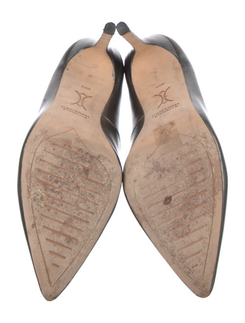 Carolinna Espinosa Leather D'Orsay Pumps