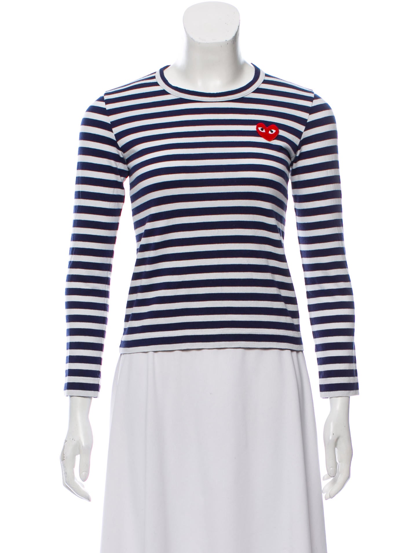 comme des garcons crop top