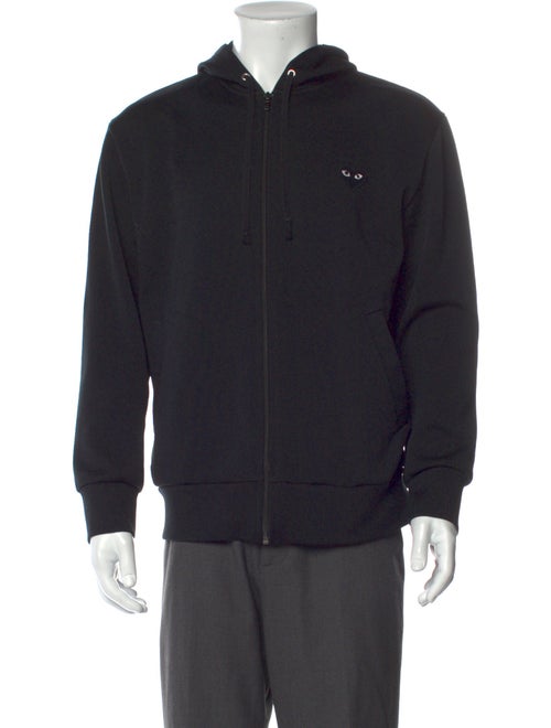 Comme des Garçons Play Crew Neck Long Sleeve Hoodie