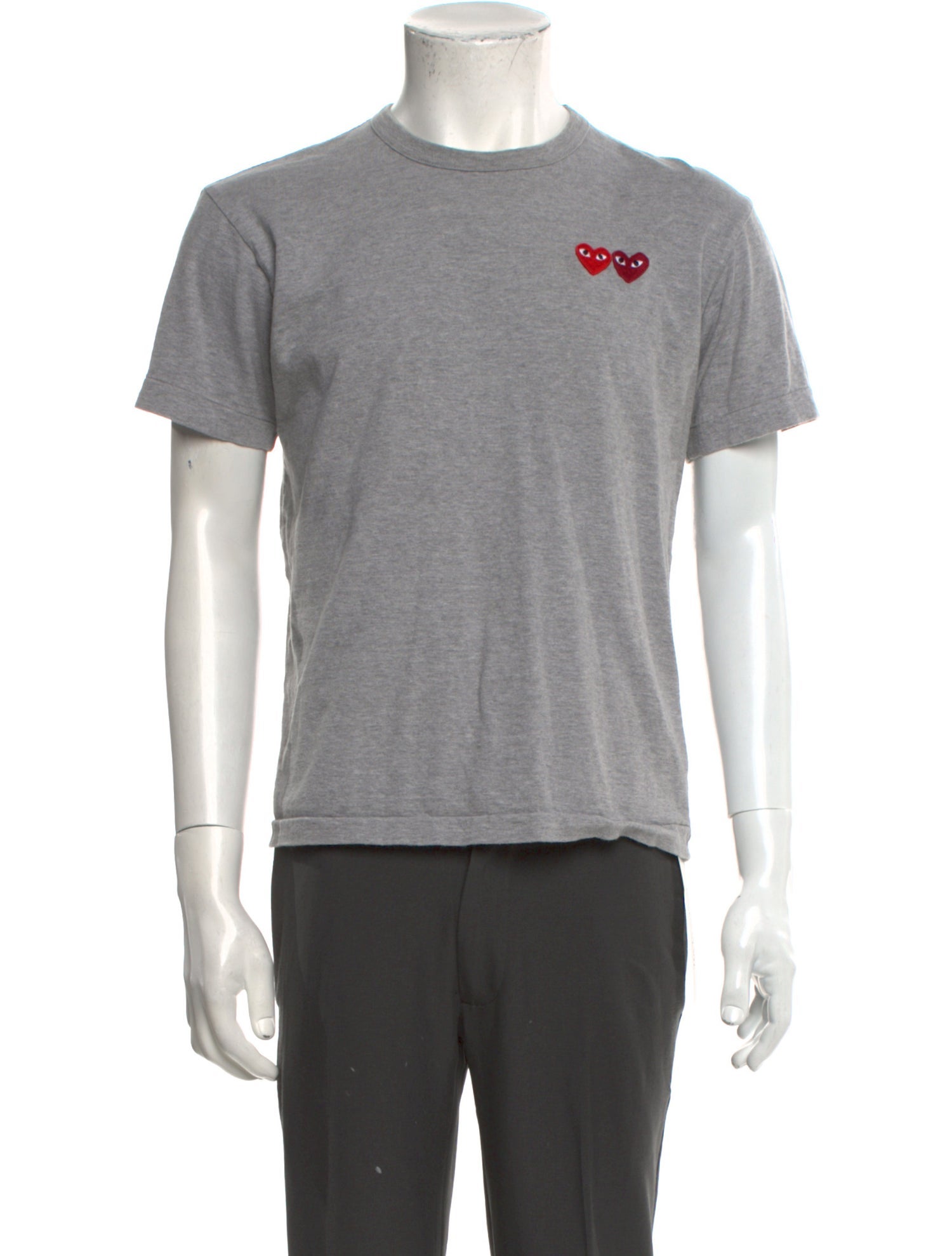 Comme des Garçons Play Graphic Print Crew Neck T-Shirt