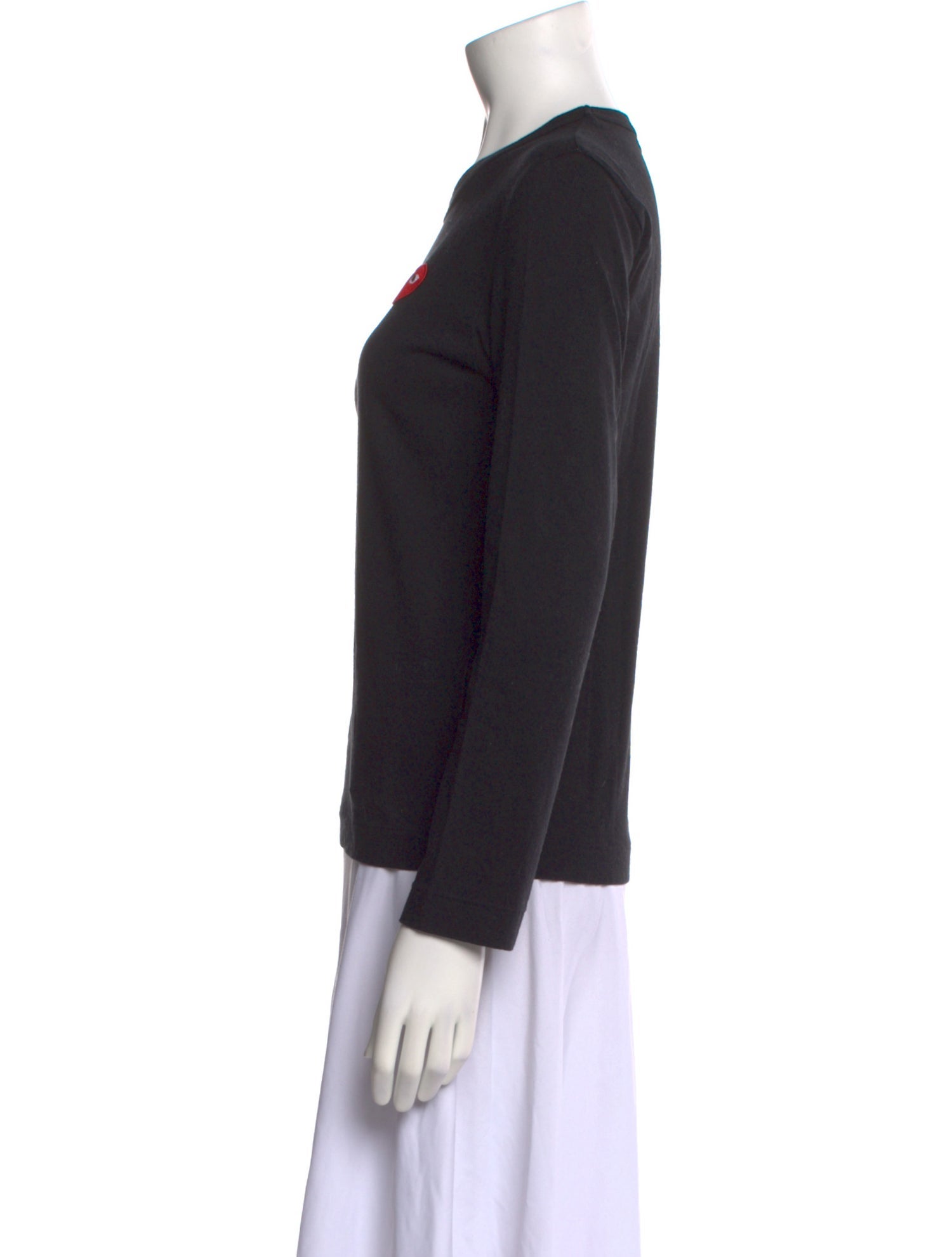 Comme des Garçons Play Graphic Print Crew Neck Sweatshirt
