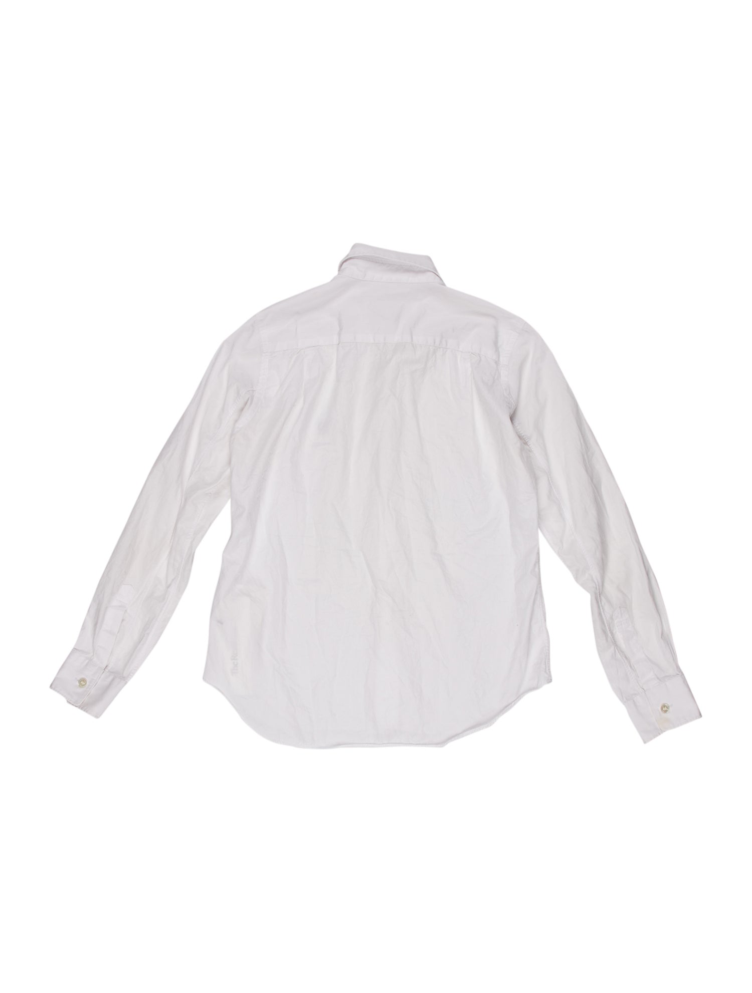 Comme des Garçons Play Three-Quarter Sleeve Dress Shirt