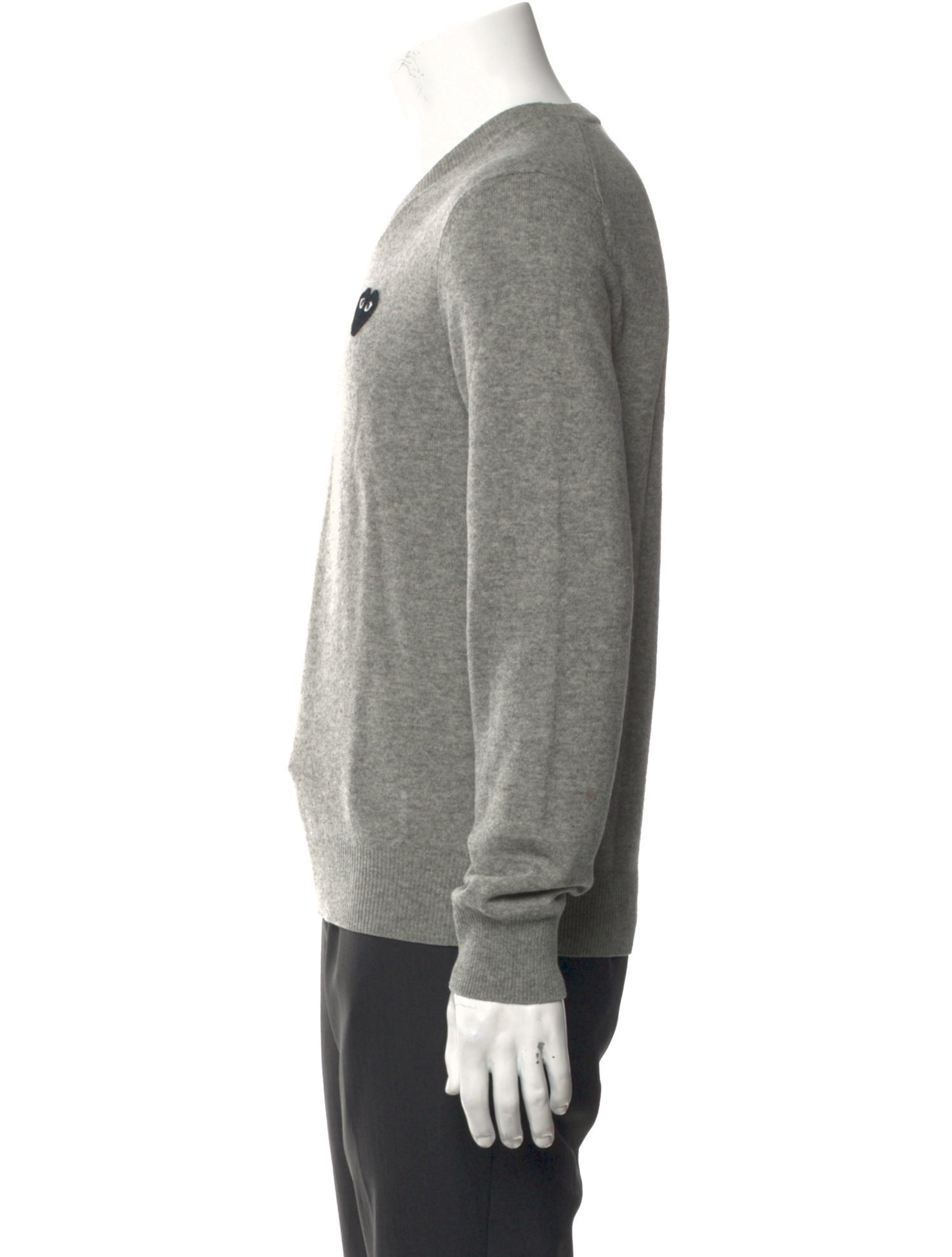 Comme des Garçons Play Wool Graphic Print Pullover