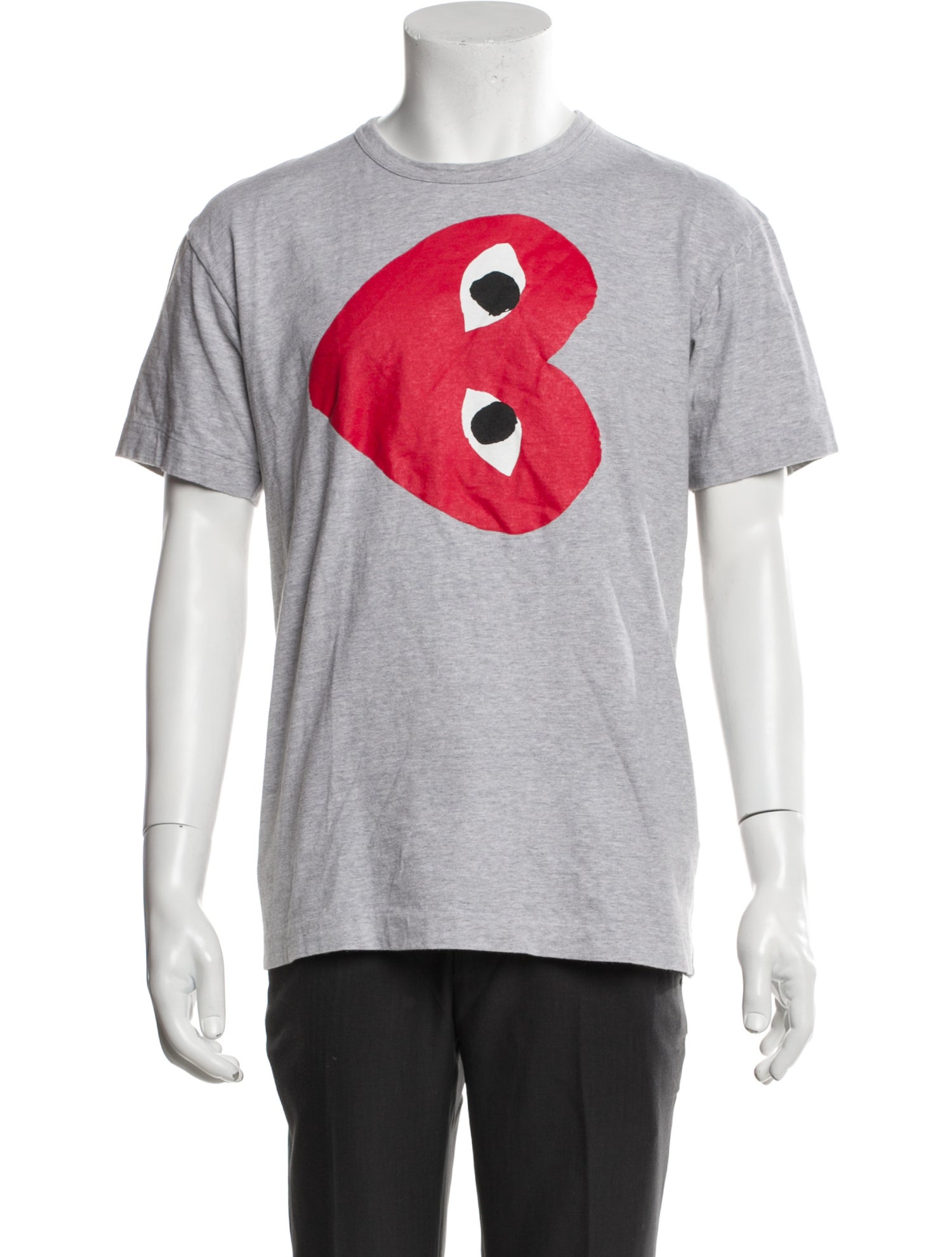 Comme des Garçons Play Graphic Print Crew Neck T-Shirt