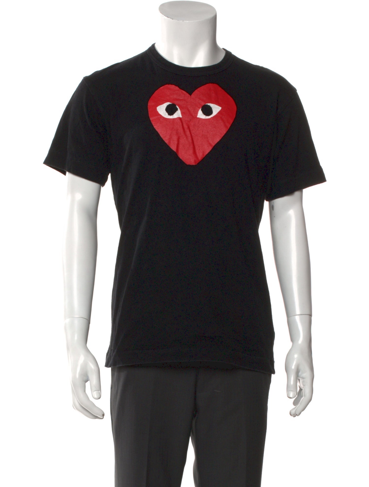 Comme des Garçons Play Graphic Print Crew Neck T-Shirt