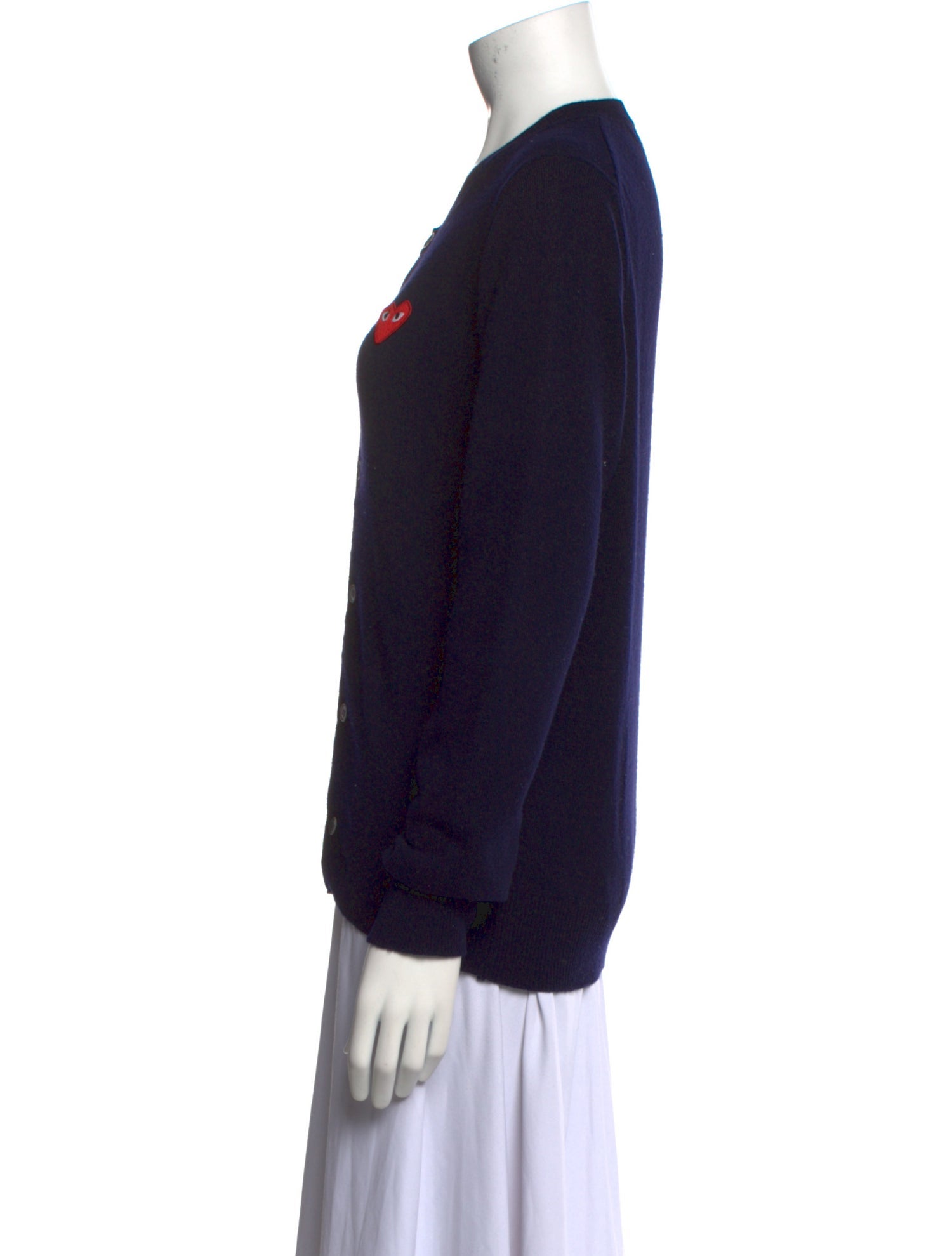 Comme des Garçons Play Wool Crew Neck Sweater