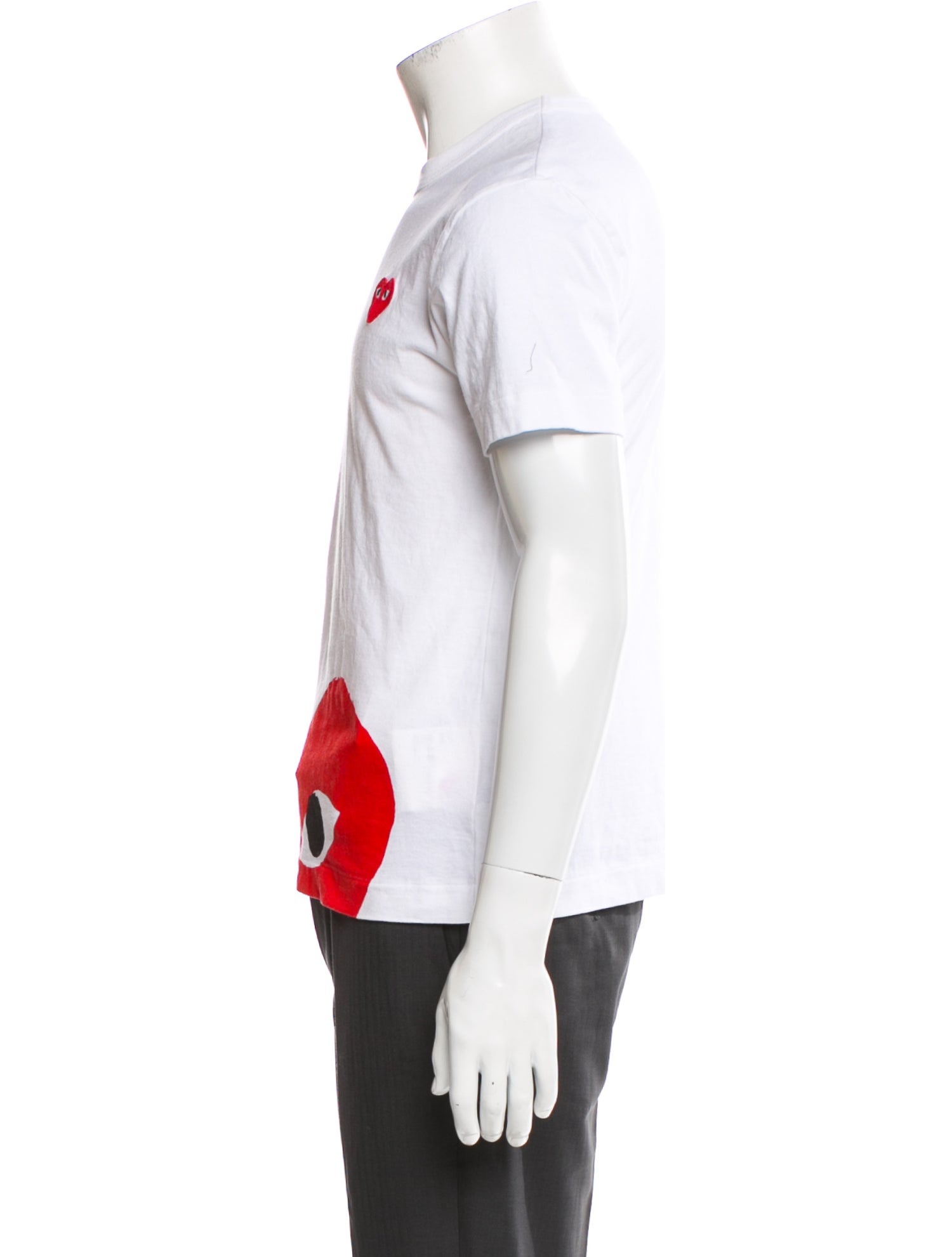 Comme des Garçons Play Graphic Print Crew Neck T-Shirt