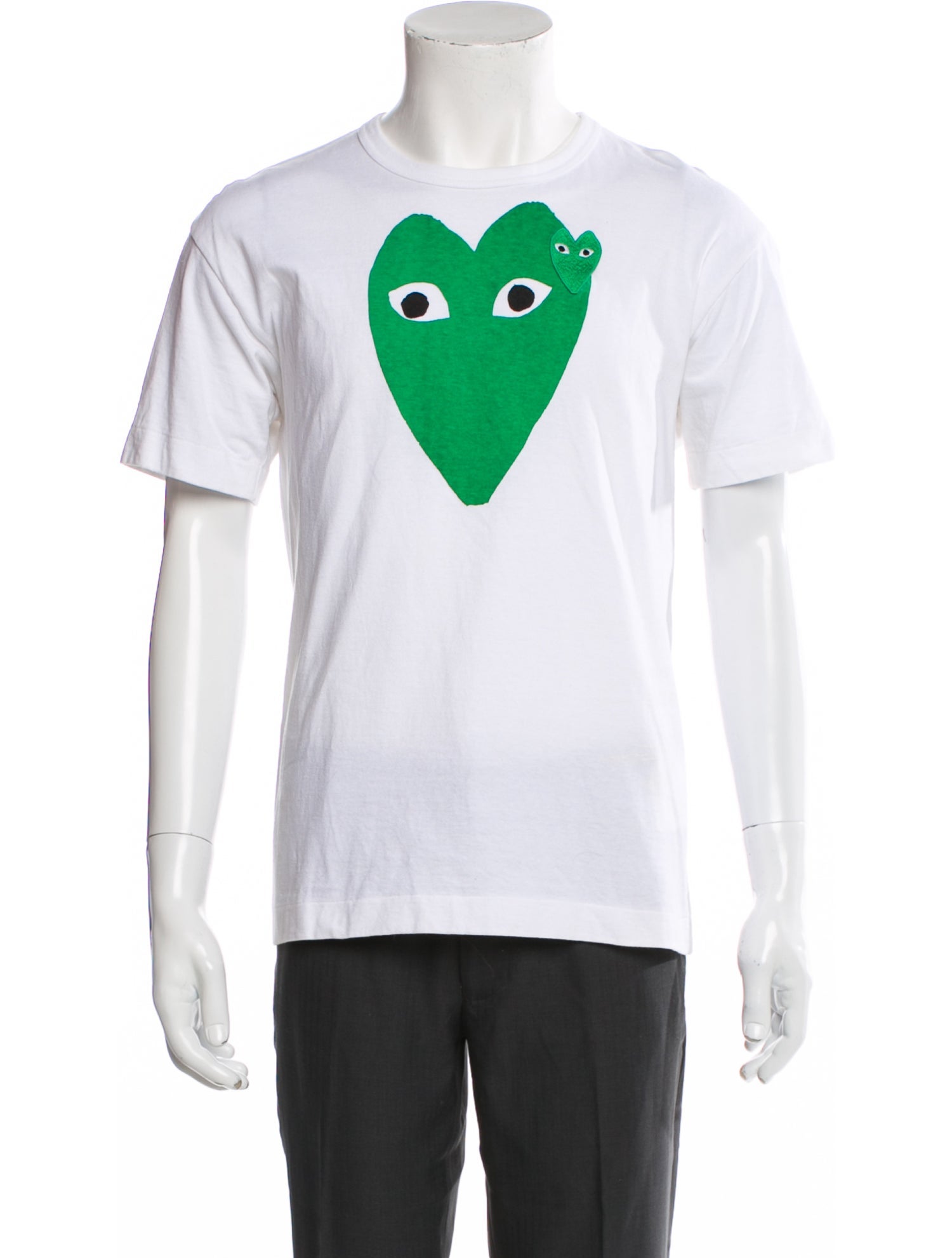 Comme des Garçons Play Graphic Print Crew Neck T-Shirt
