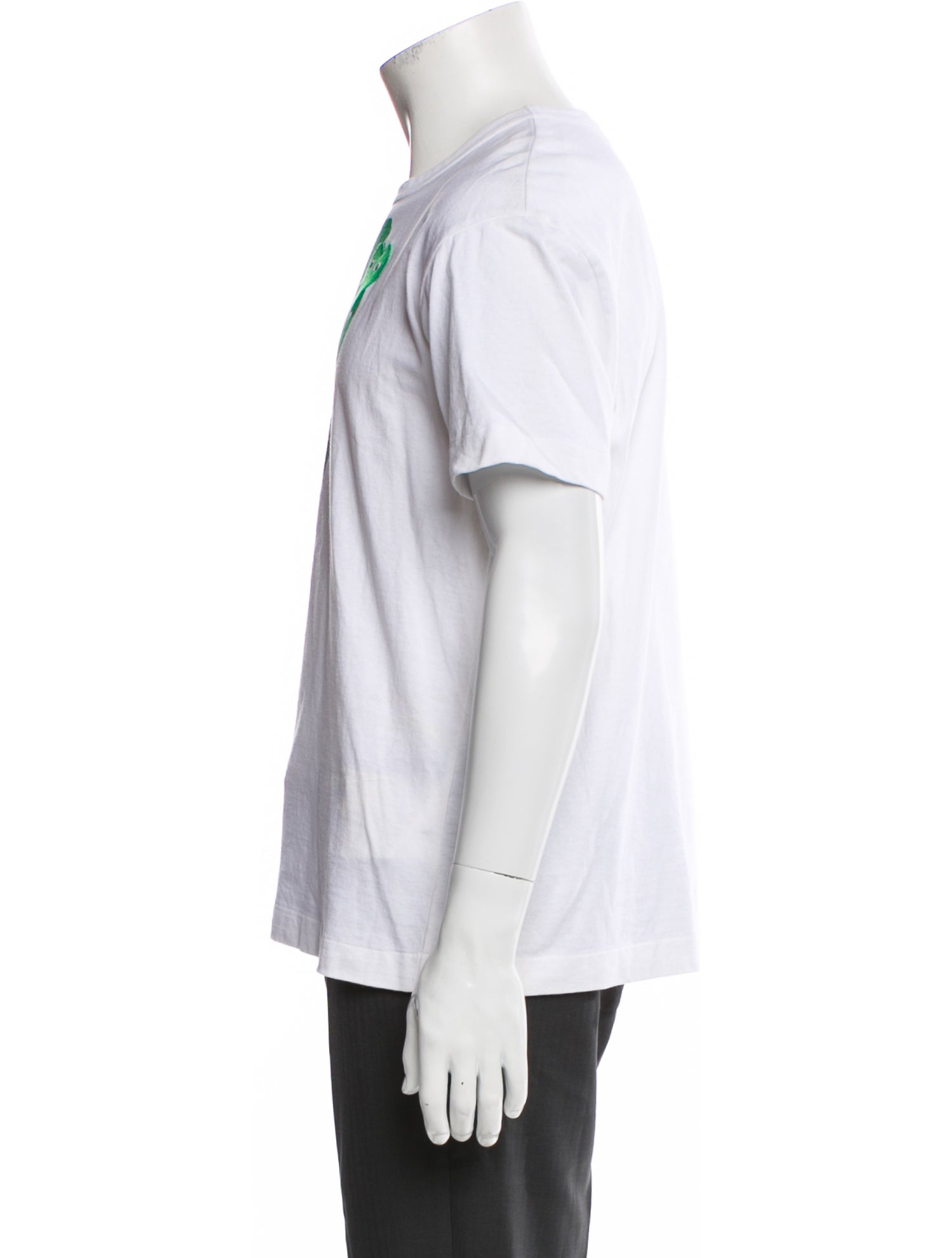 Comme des Garçons Play Graphic Print Crew Neck T-Shirt