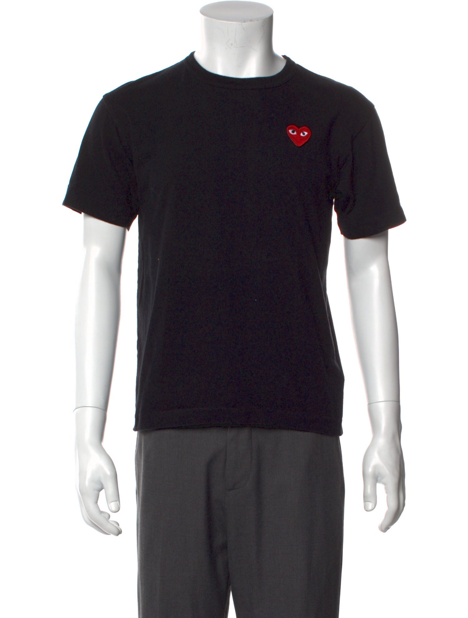 Comme des Garçons Play Crew Neck Short Sleeve T-Shirt