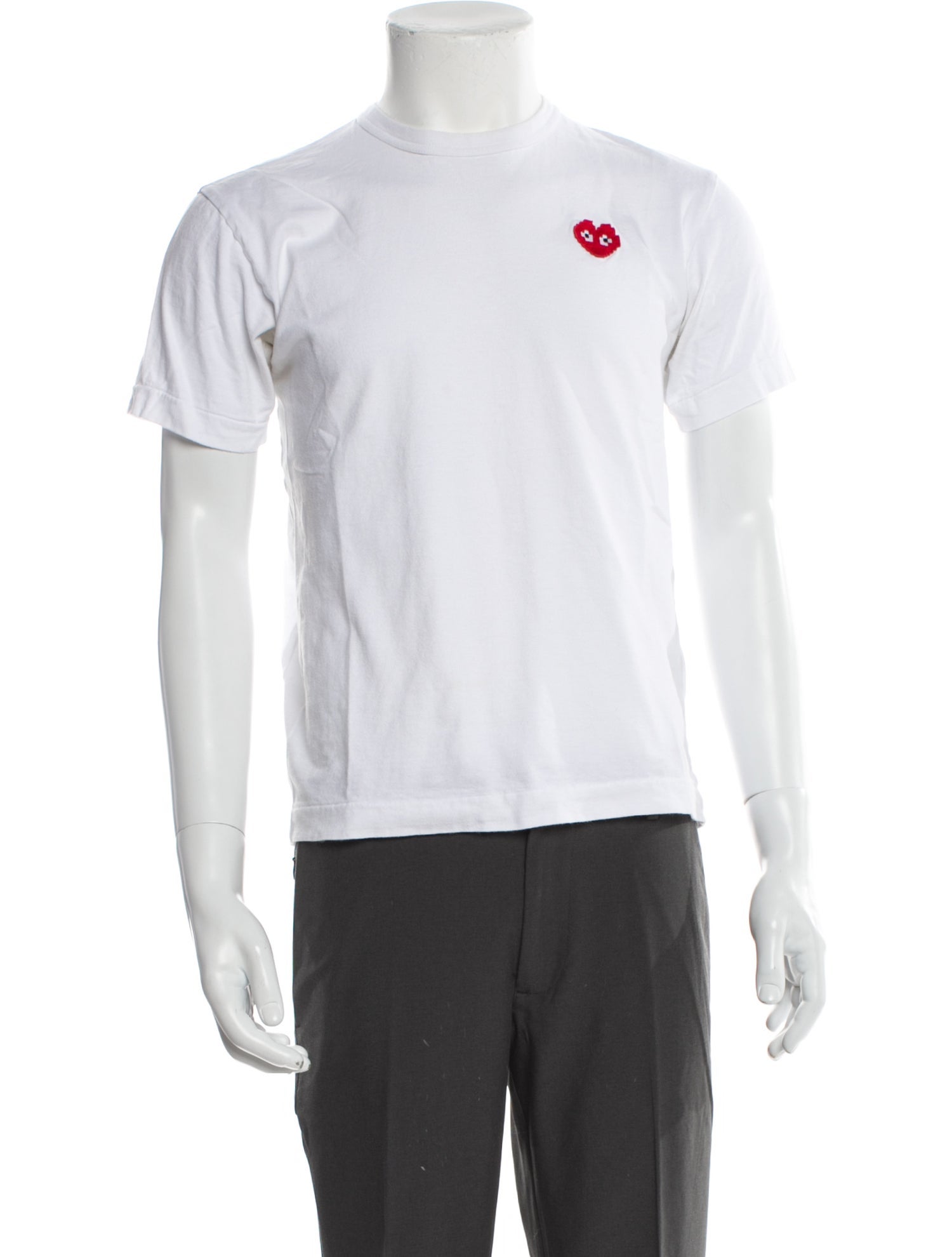 Comme des Garçons Play Graphic Print Crew Neck T-Shirt