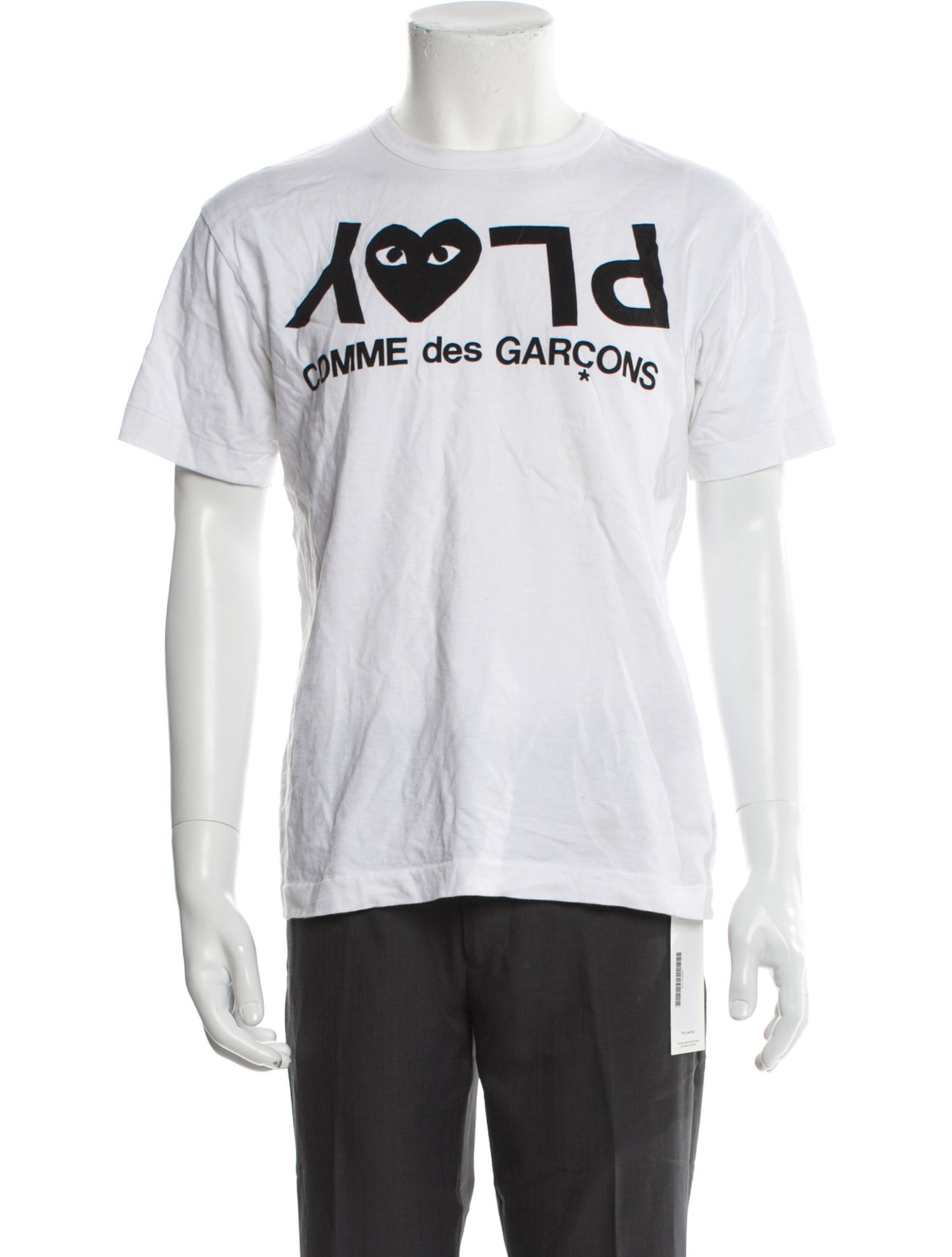Comme des Garçons Play Graphic Print Crew Neck T-Shirt