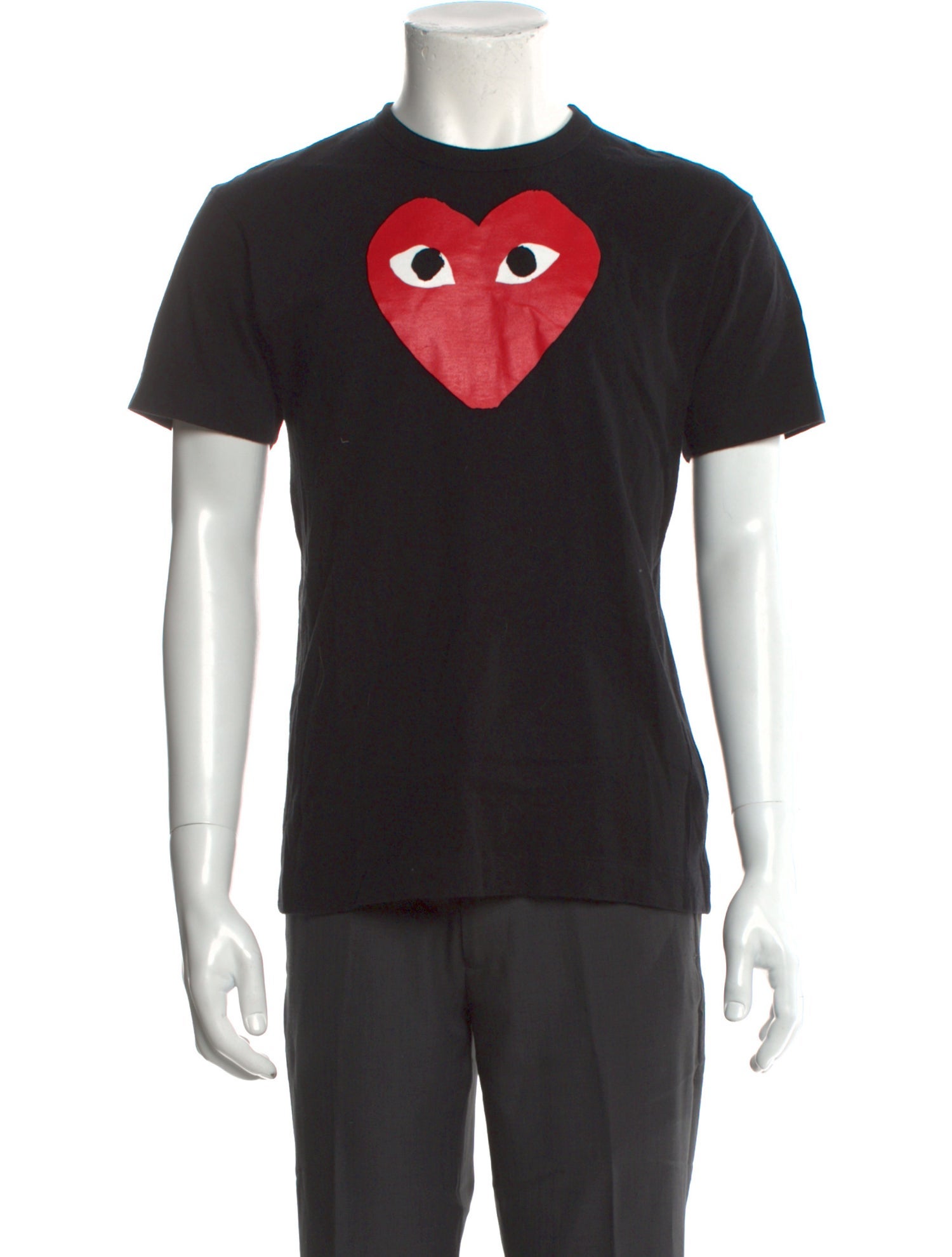 Comme des Garçons Play Graphic Print Crew Neck T-Shirt