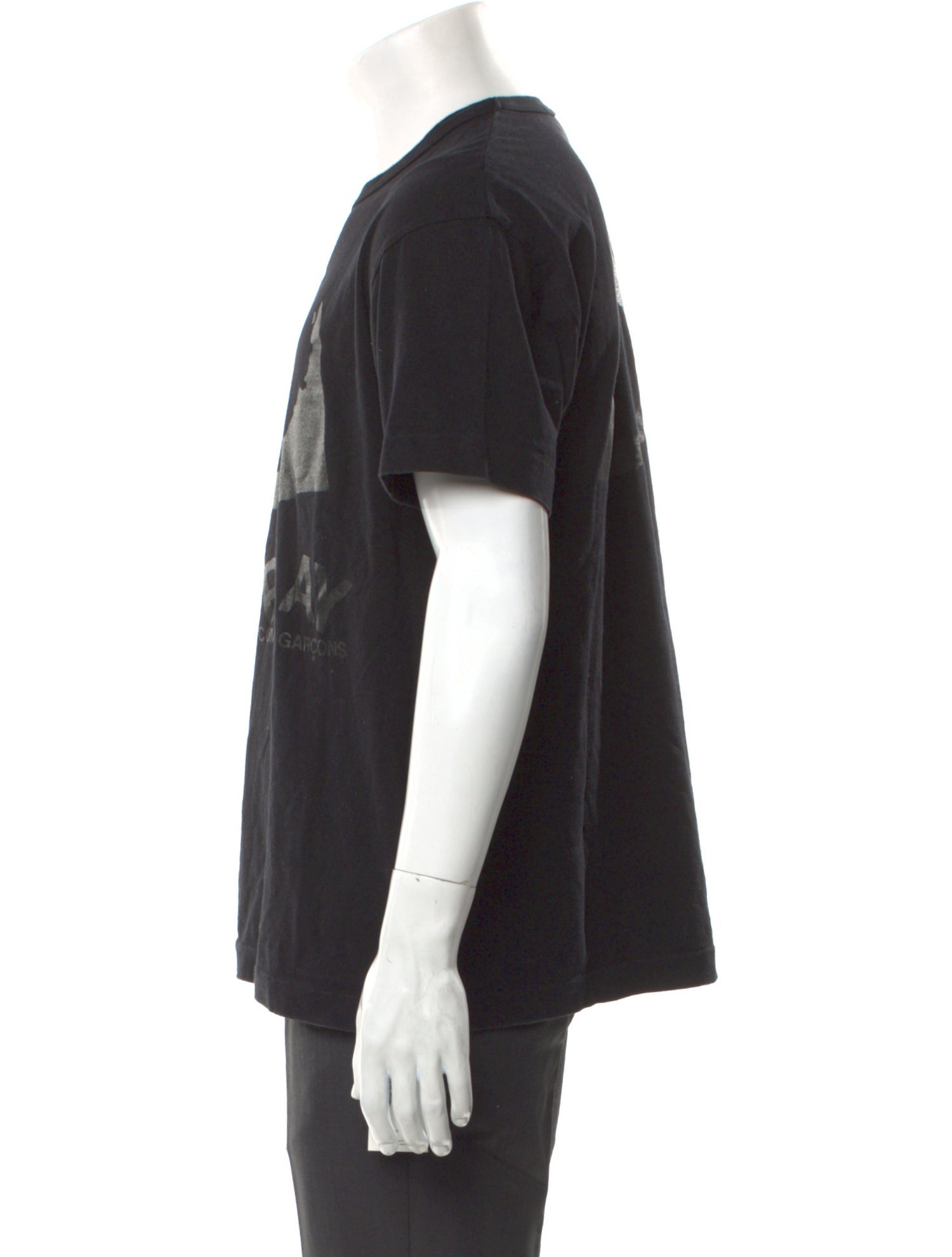 Comme des Garçons Play Graphic Print Crew Neck T-Shirt