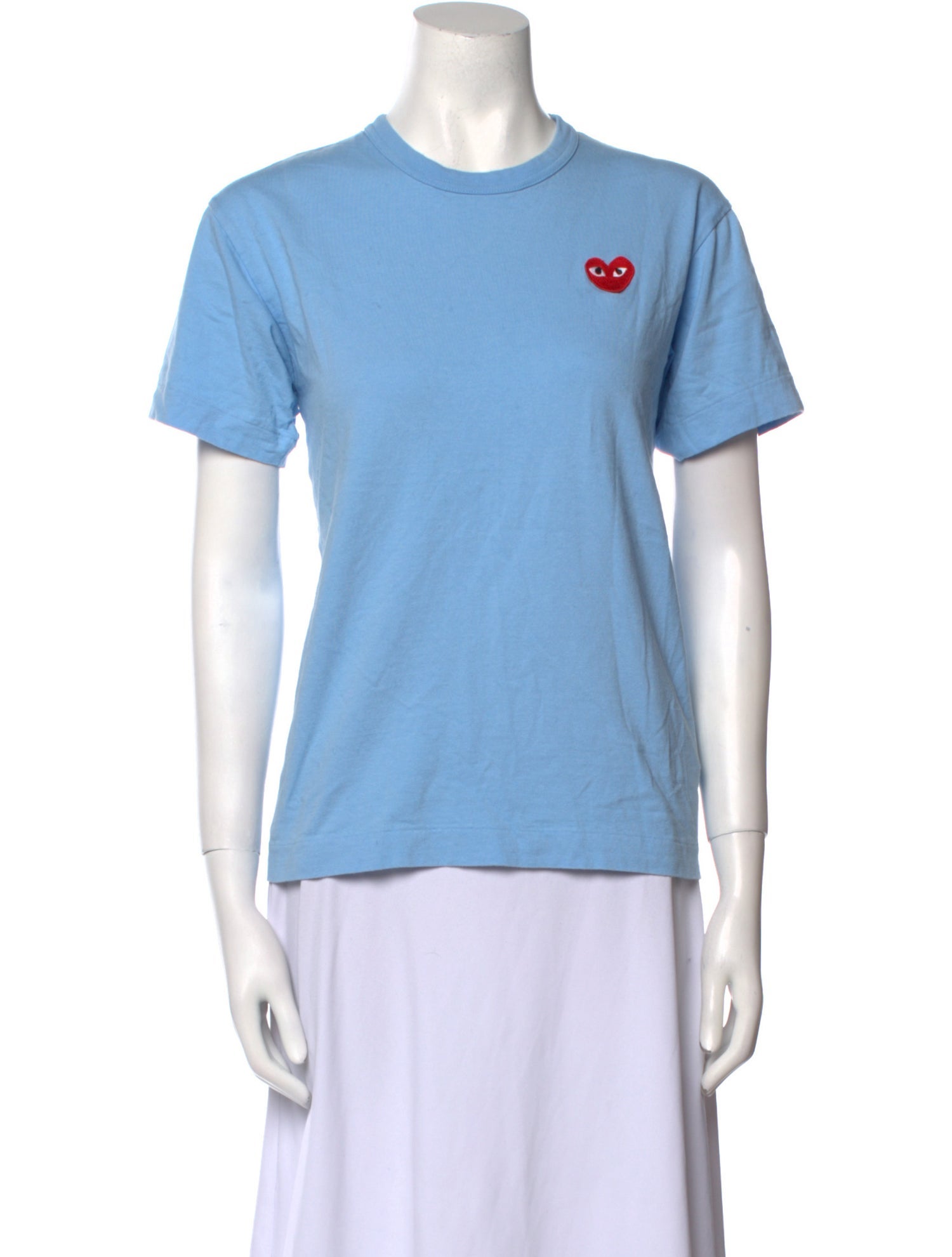 Comme des Garçons Play Graphic Print Crew Neck T-Shirt