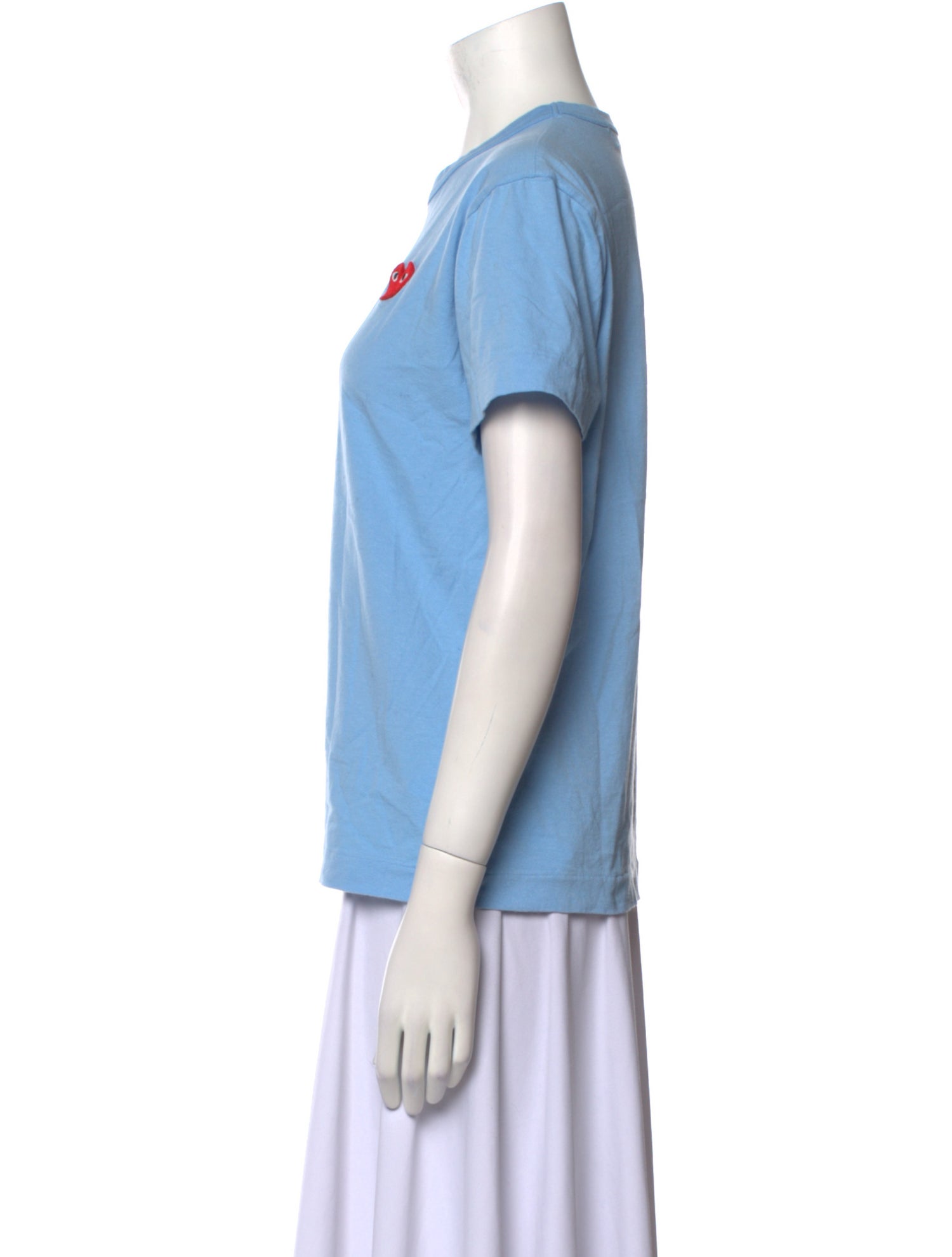 Comme des Garçons Play Graphic Print Crew Neck T-Shirt