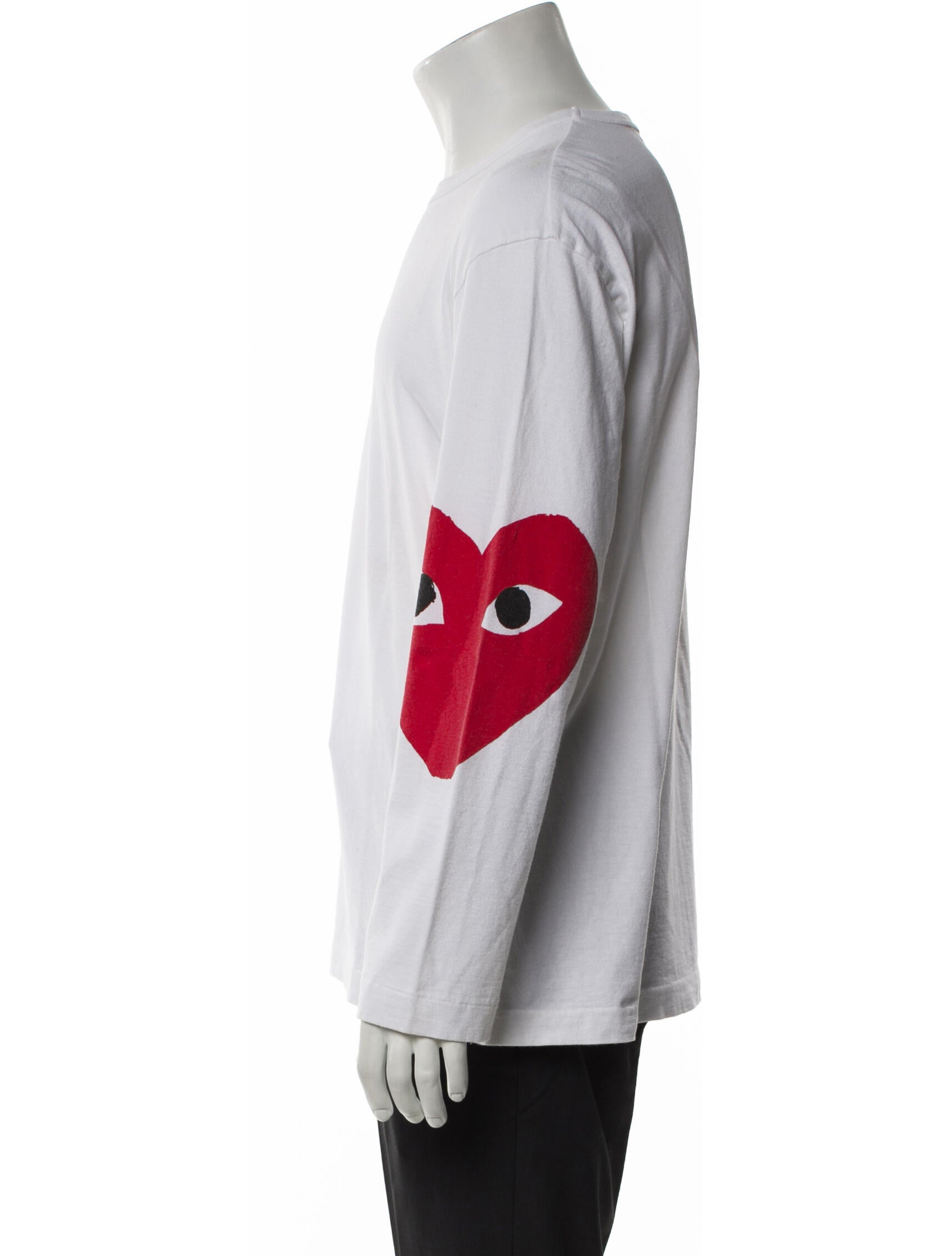 Comme des Garçons Play Graphic Print Crew Neck T-Shirt