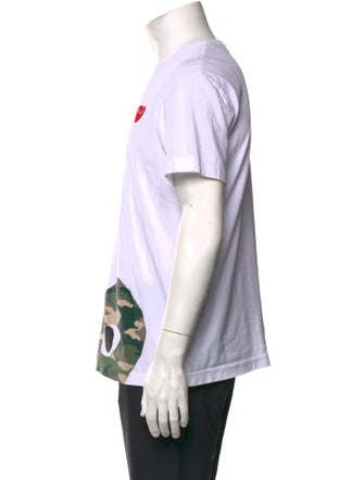 Comme des Garçons Play Graphic Print Crew Neck T-Shirt