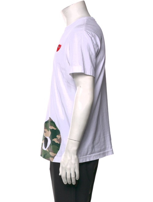 Comme des Garçons Play Graphic Print Crew Neck T-Shirt
