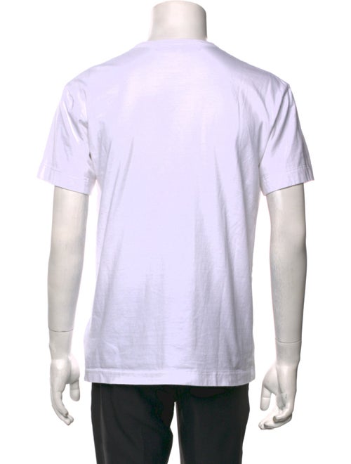 Comme des Garçons Play Graphic Print Crew Neck T-Shirt