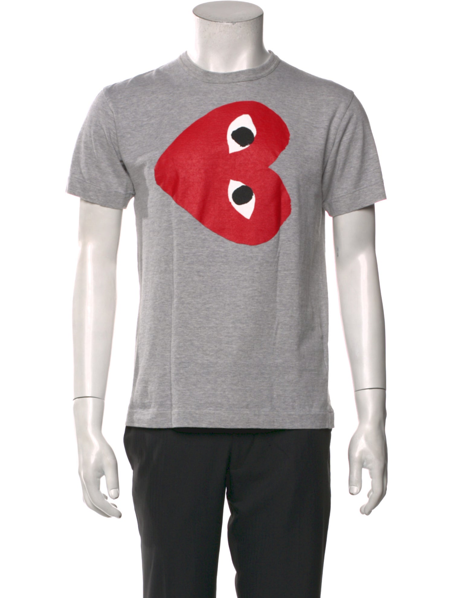 Comme des Garçons Play Graphic Print Crew Neck T-Shirt