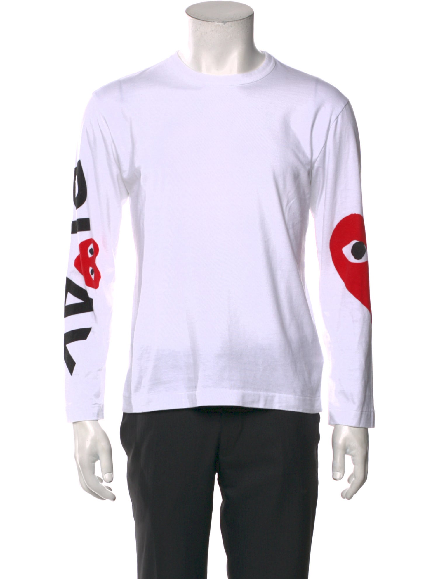 Comme des Garçons Play Graphic Print Crew Neck T-Shirt