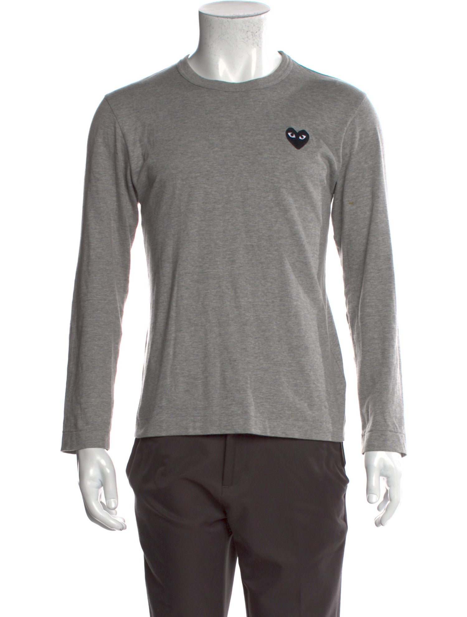 Comme des Garçons Play Crew Neck Long Sleeve T-Shirt