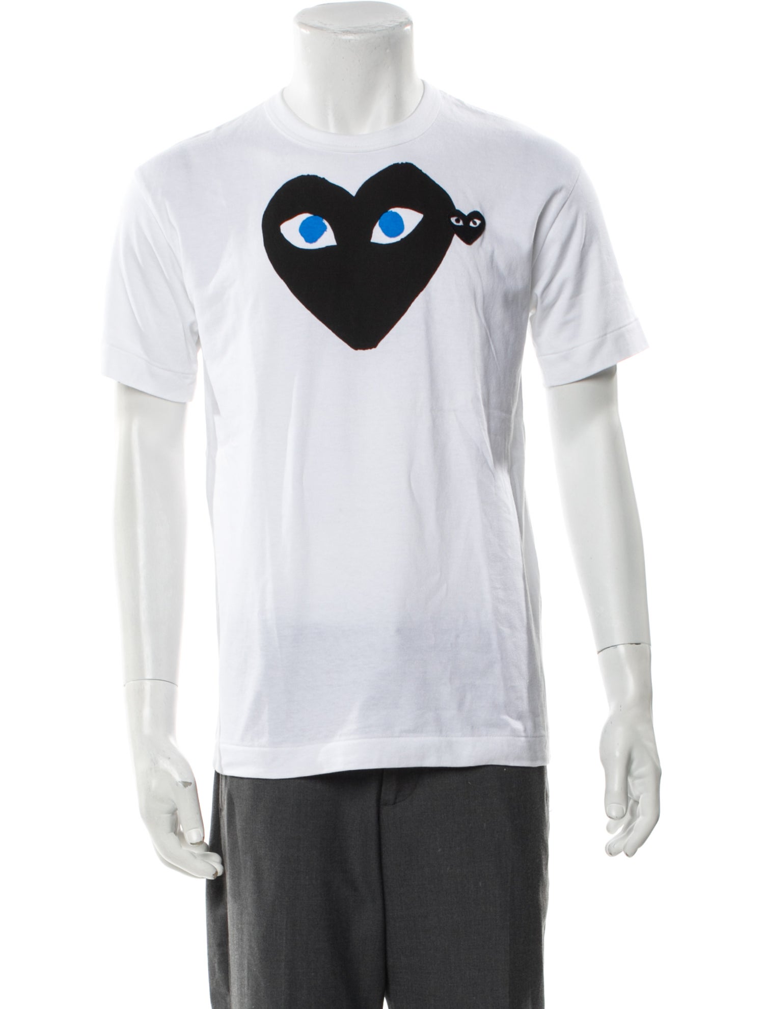 Comme des Garçons Play Graphic Print Crew Neck T-Shirt