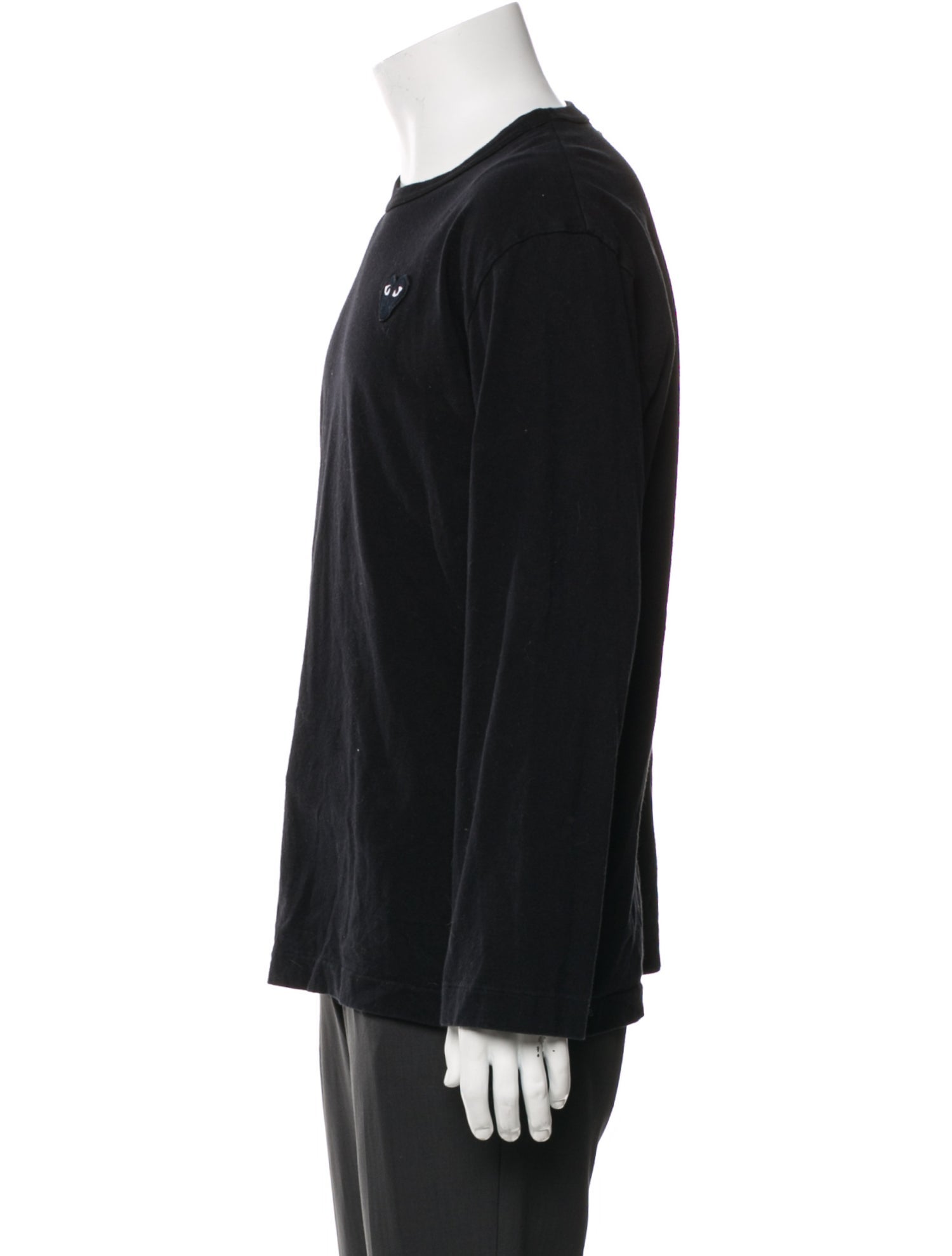 Comme des Garçons Play Crew Neck Long Sleeve T-Shirt