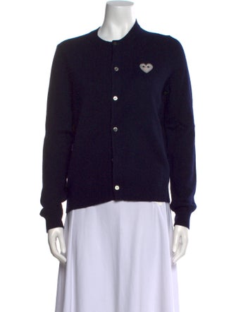 Comme des Garçons Play Wool Crew Neck Sweater